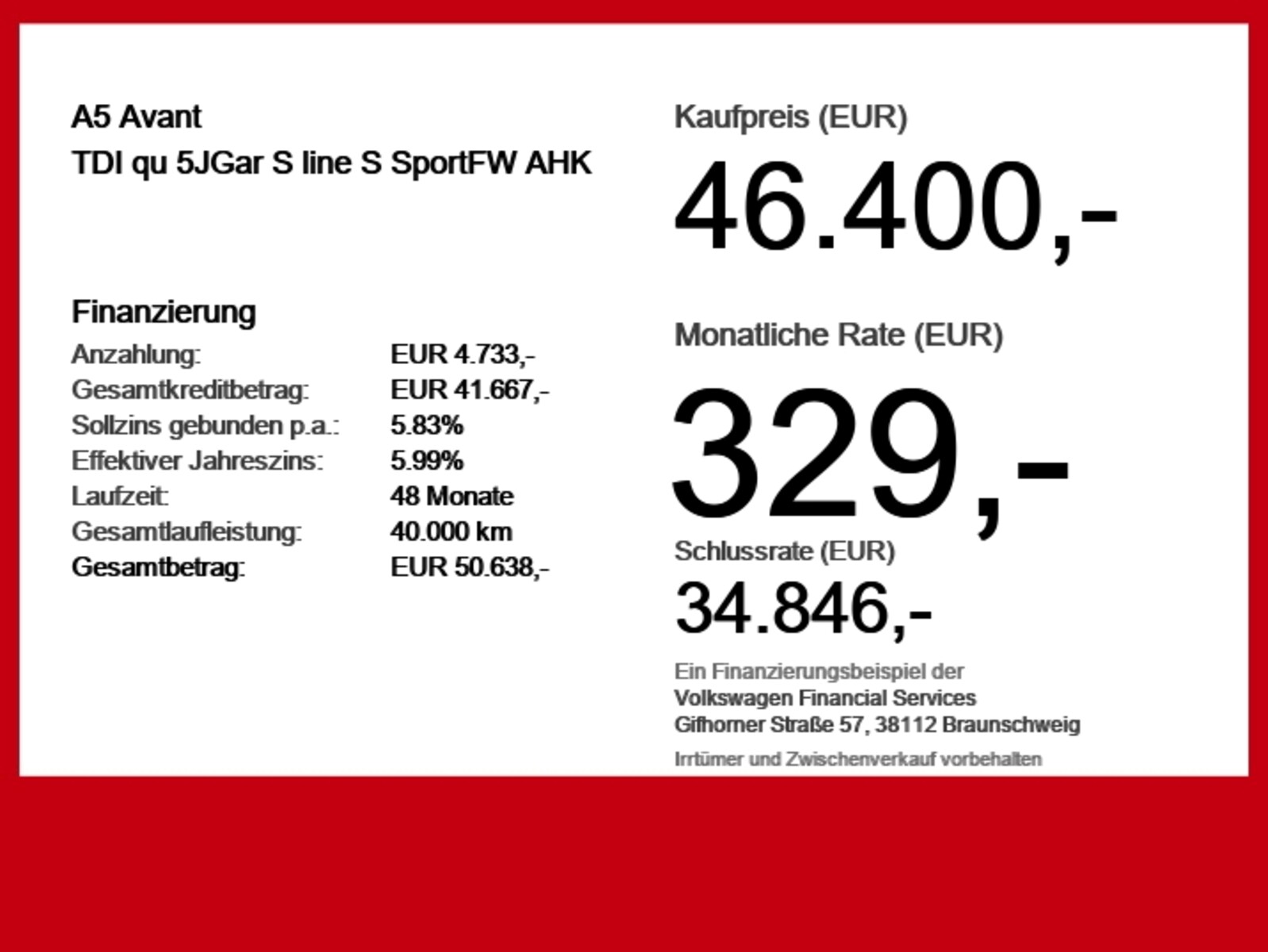 Audi A5 Avant – Bild 6