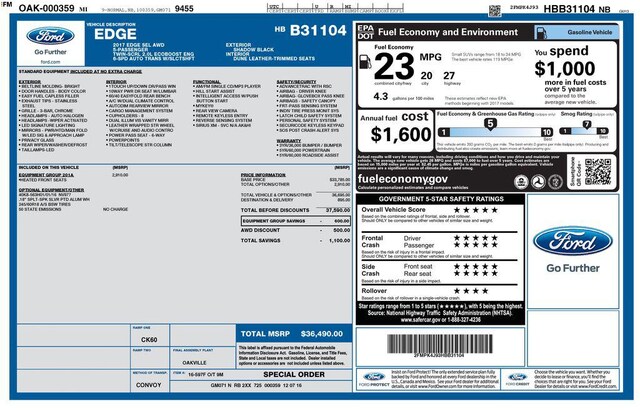 2017 Ford Edge