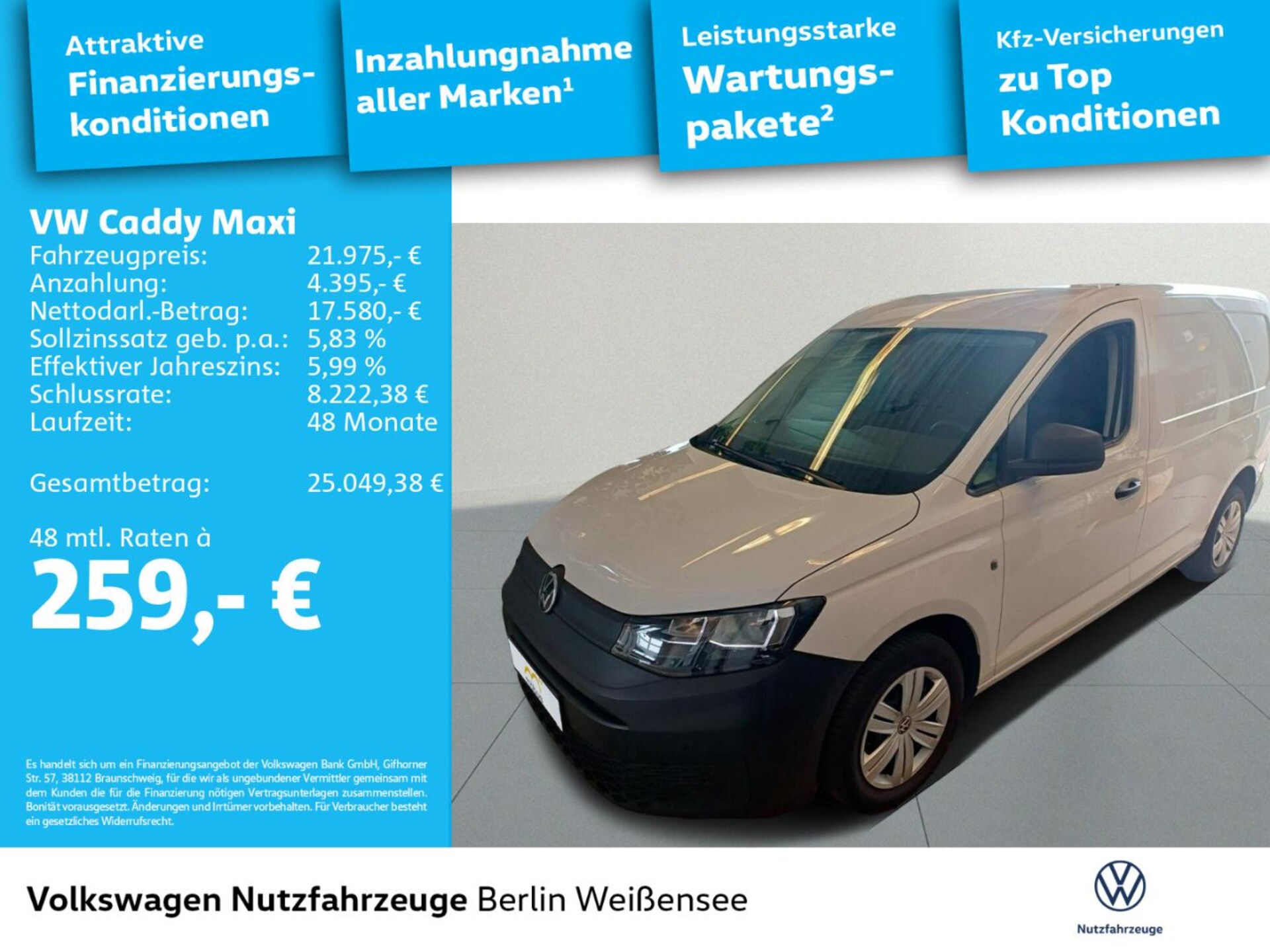 Volkswagen Caddy Maxi Cargo