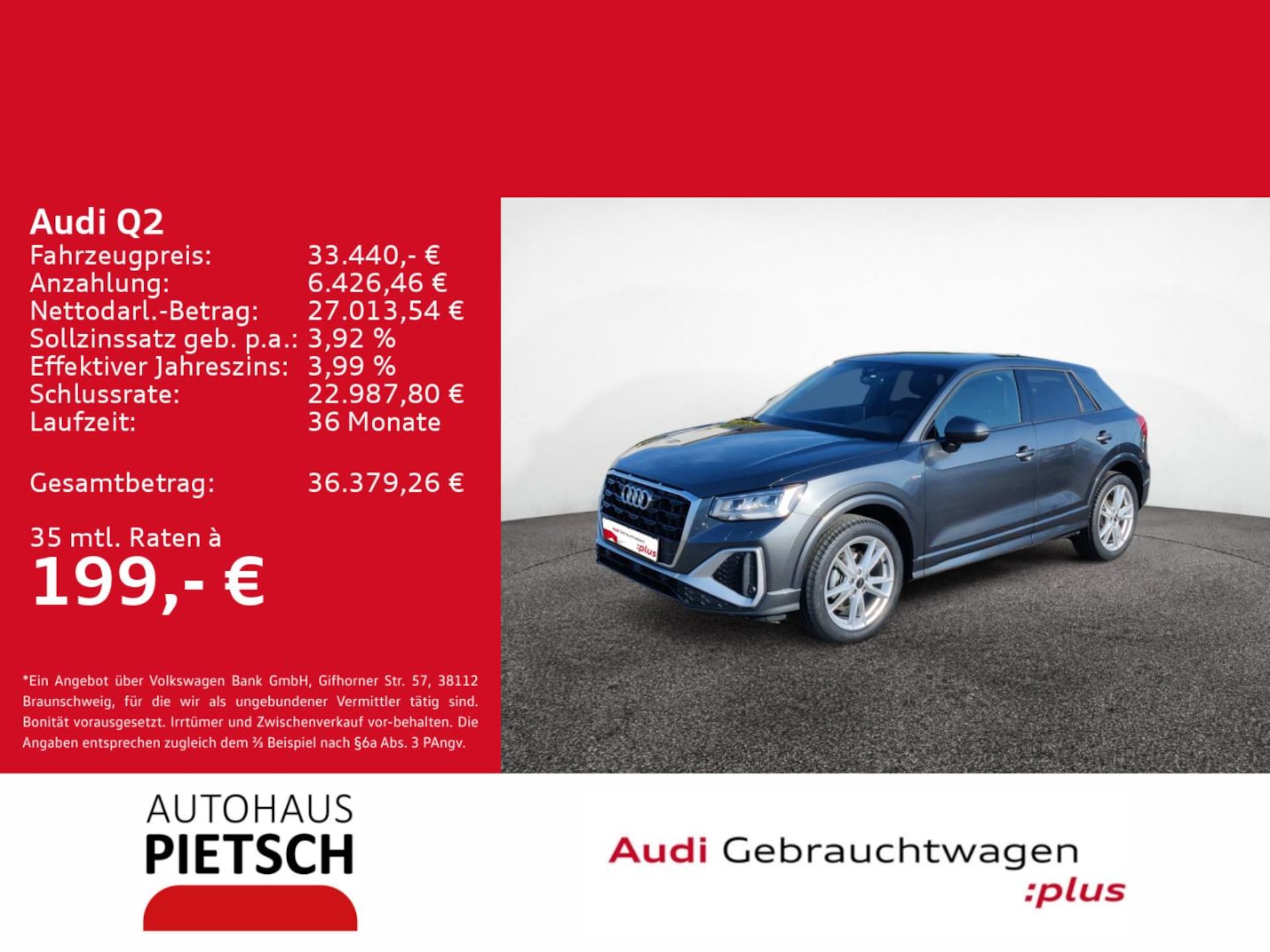 Audi Q2 S line