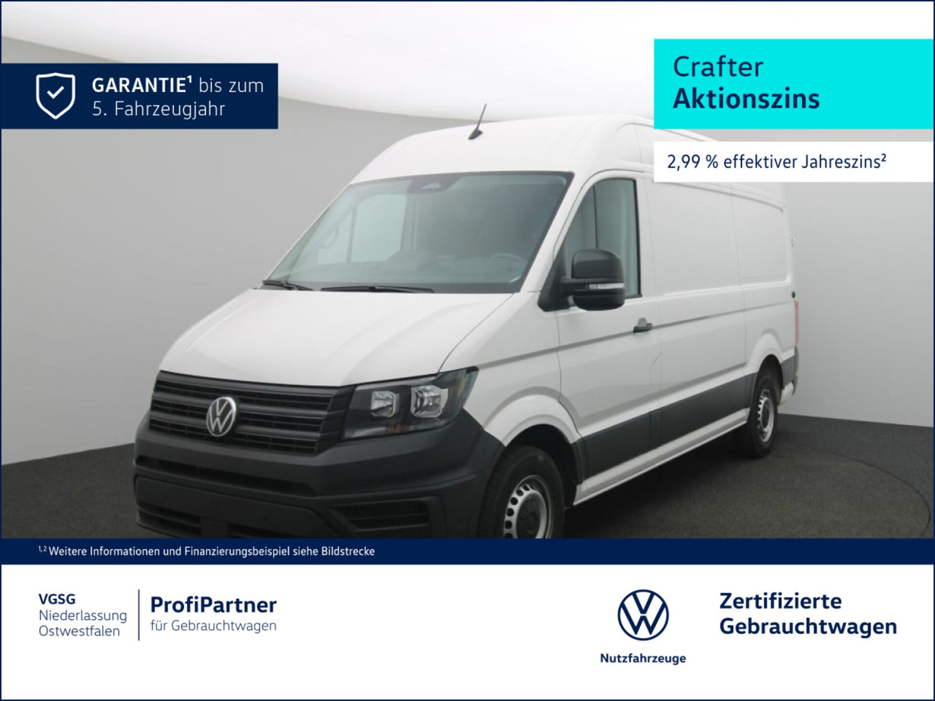 Volkswagen Crafter Kasten mittlerer Radstand