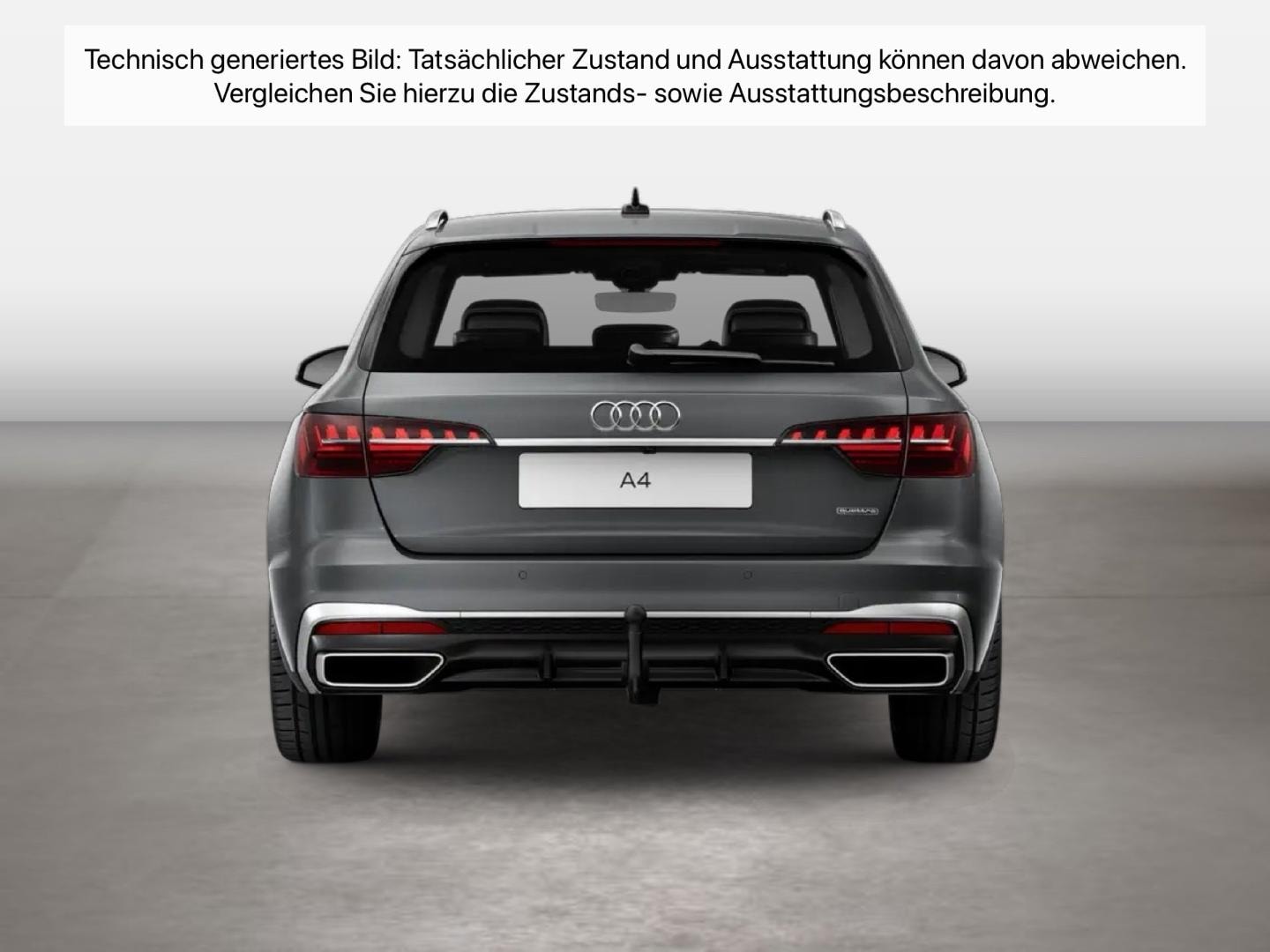 Bild über Audi A4 Avant S line 40 TFSI quattro 150(204) kW(PS) S tronic - für weitere Informationen kontaktieren Sie den Audi Partner