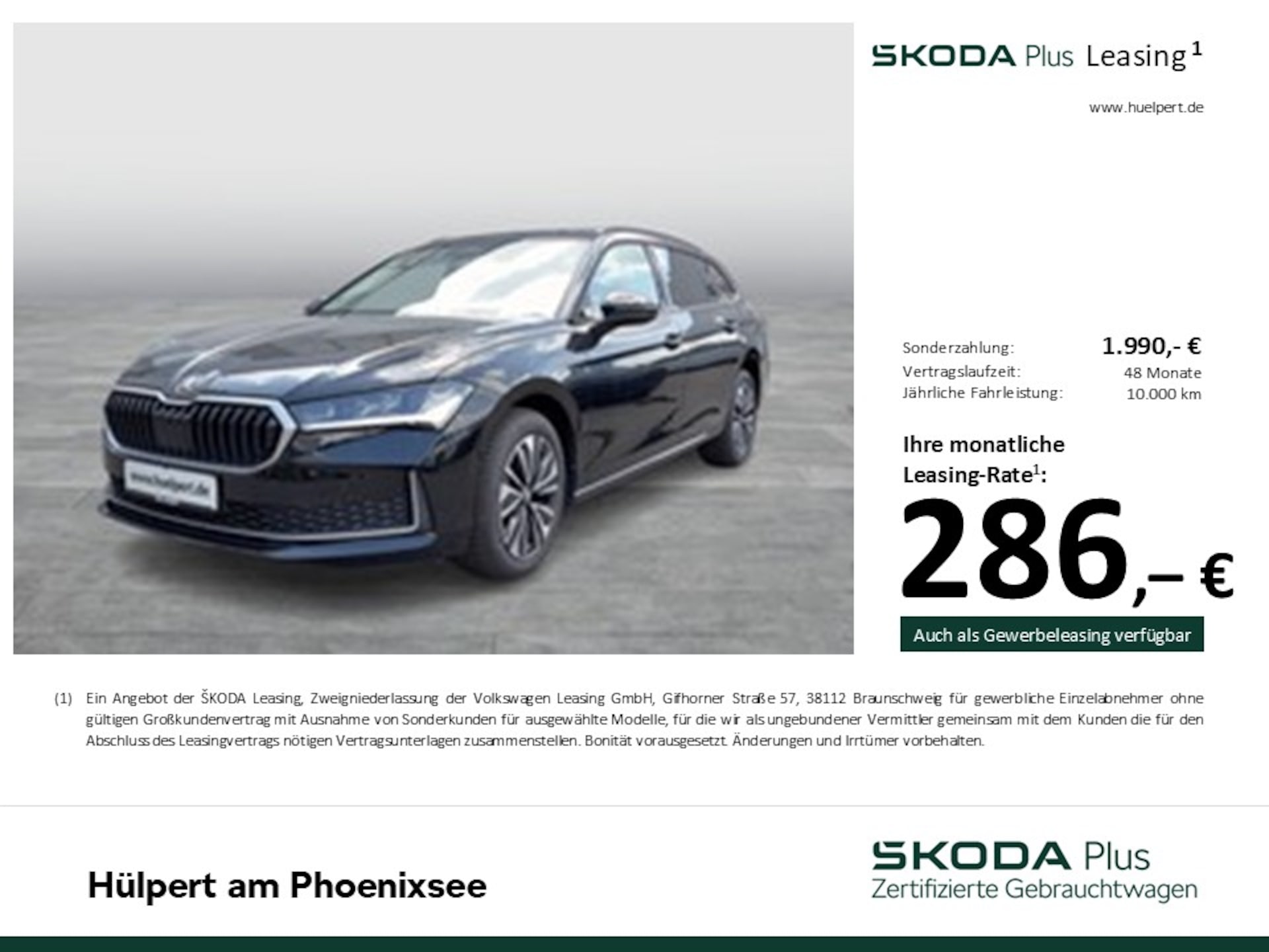 Skoda Superb Combi Selection
