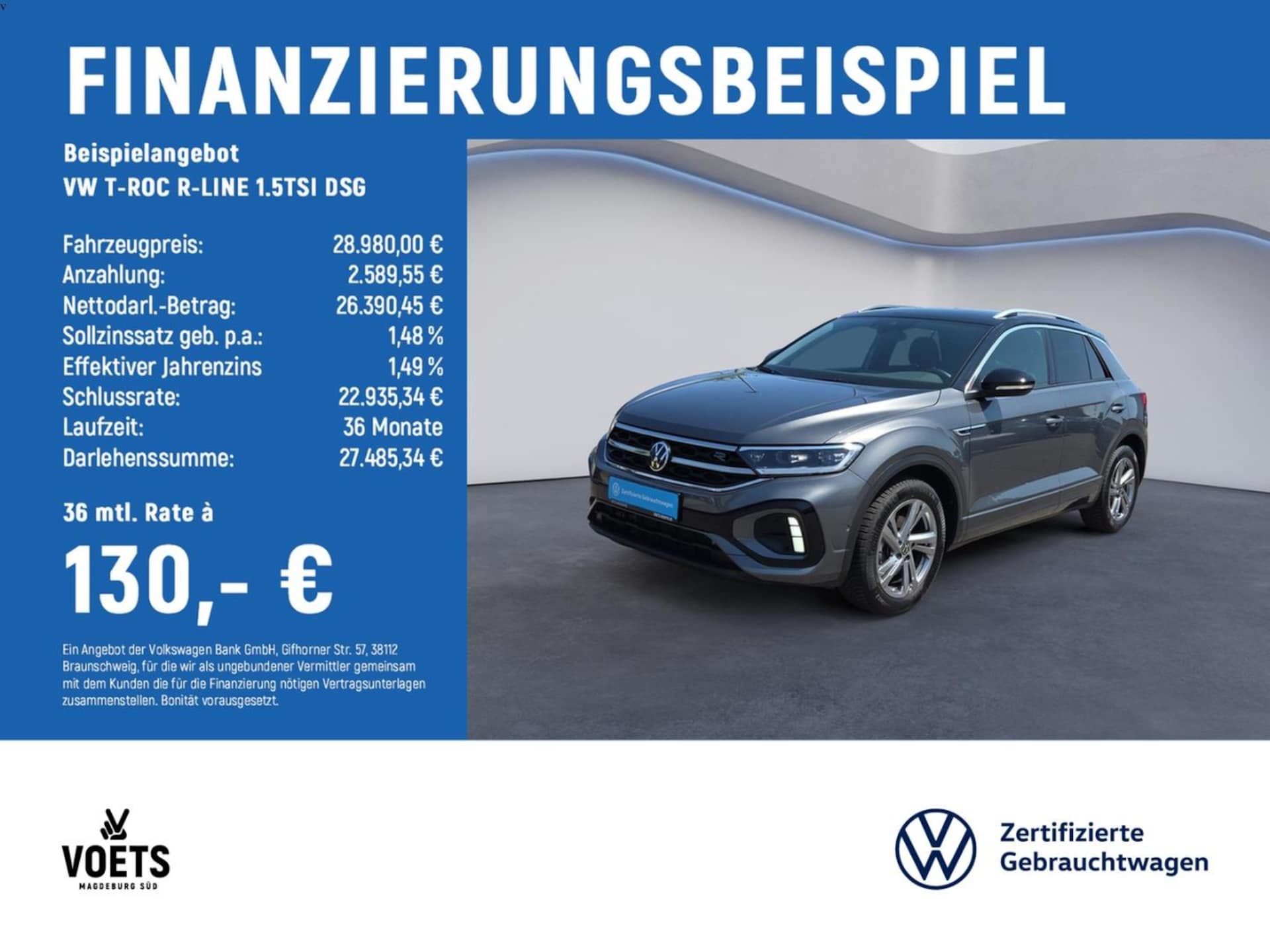 Volkswagen T-Roc R-Line