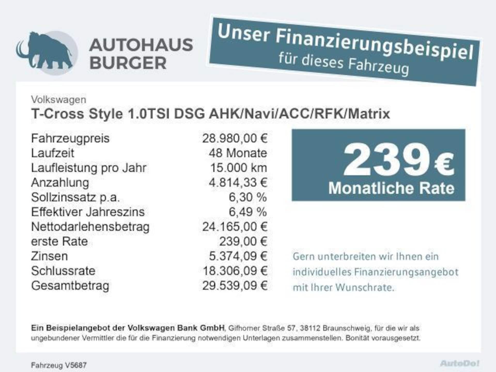 Volkswagen T-Cross Style
