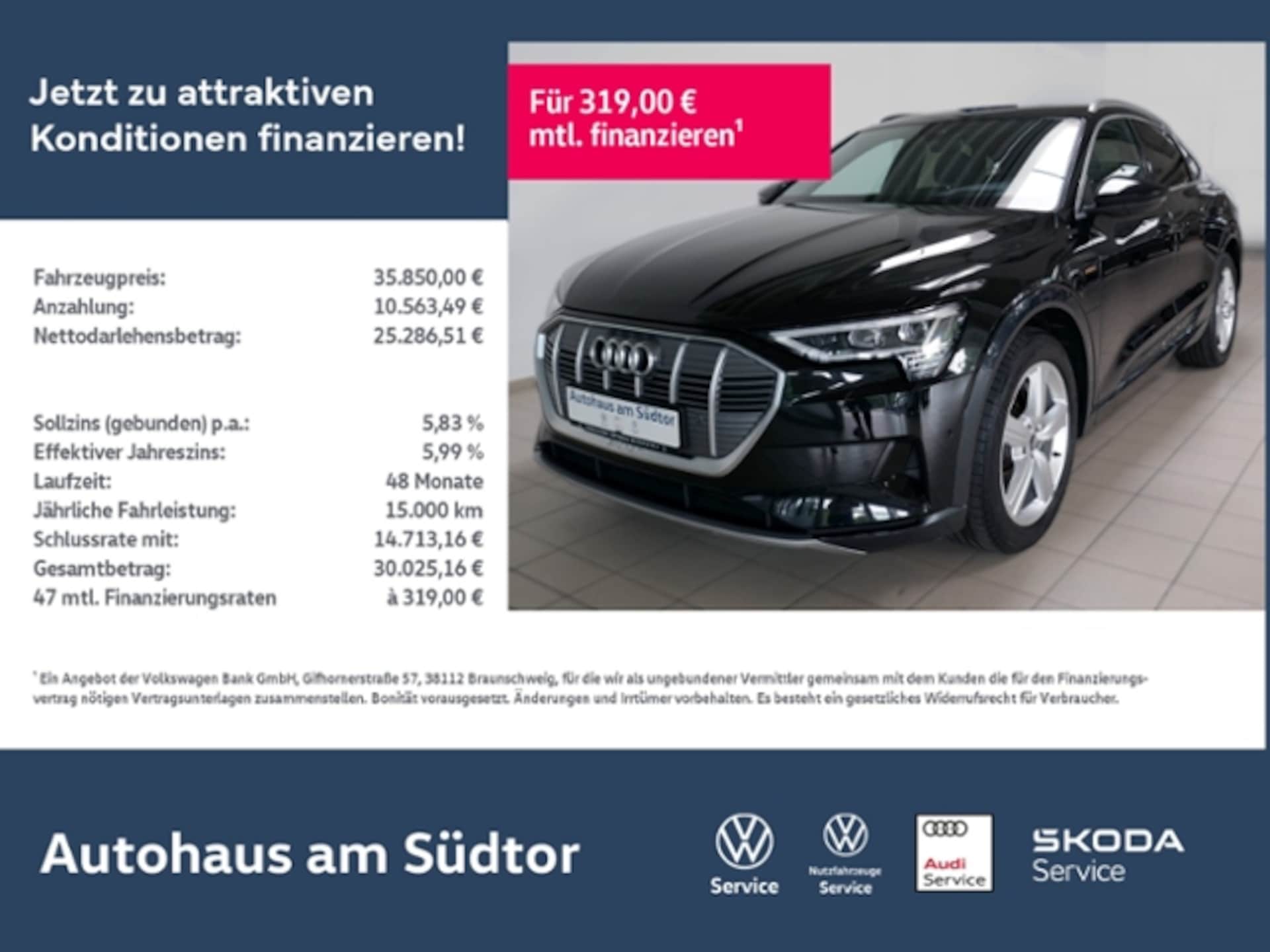 Audi e-tron Sportback advanced