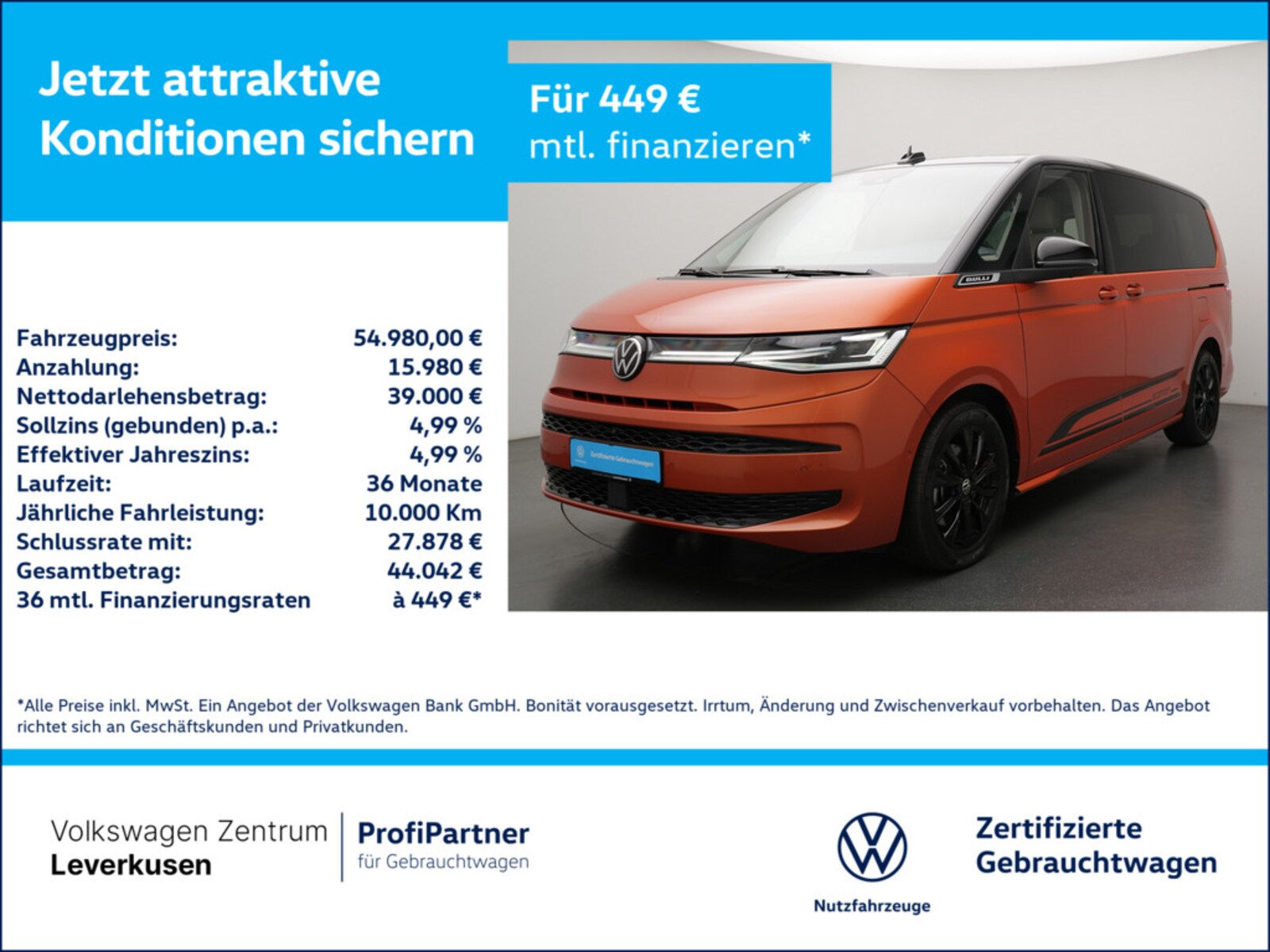 Volkswagen Multivan Langversion
