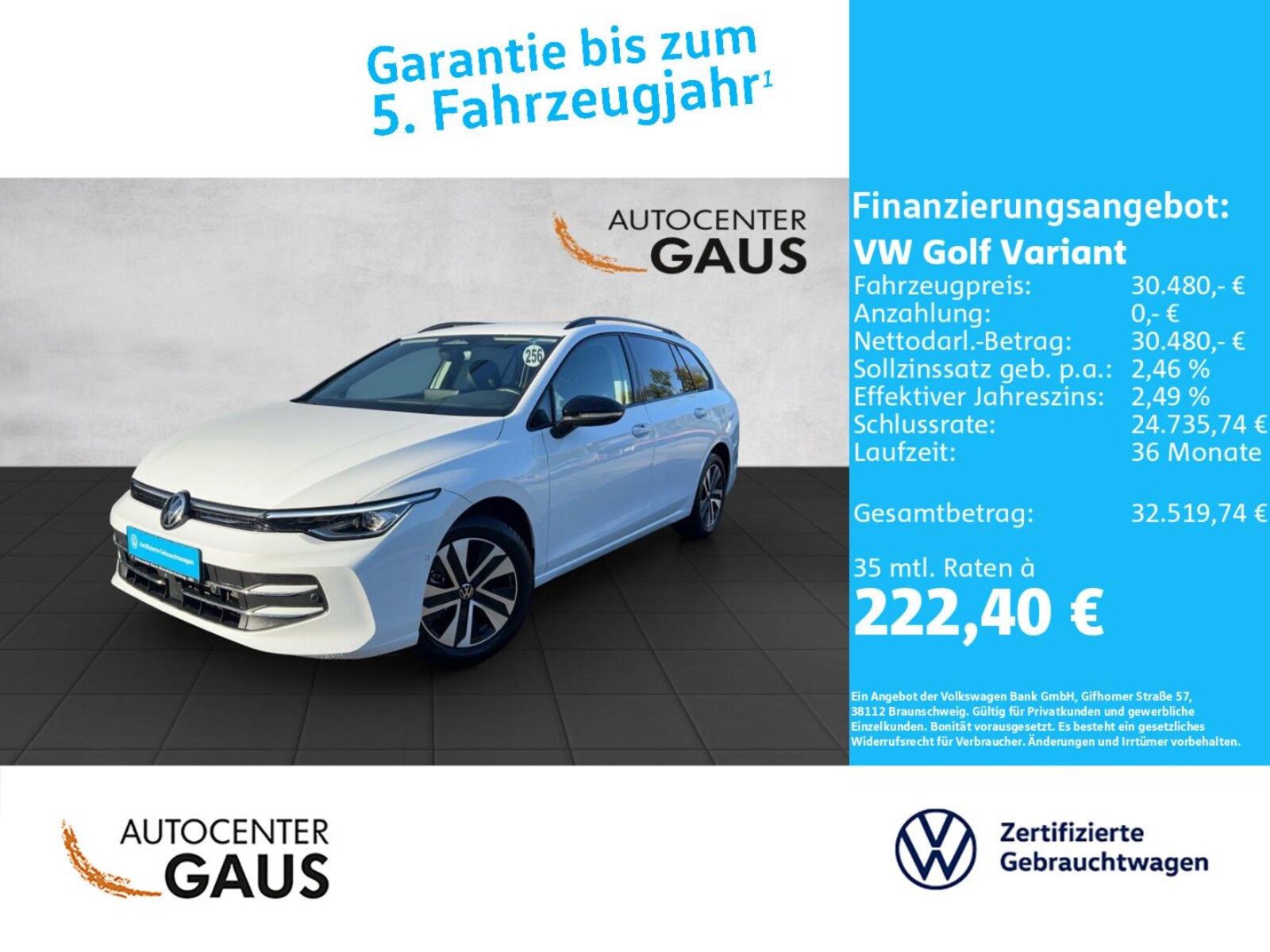 Volkswagen Golf Variant – Bild 2