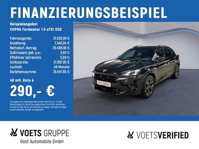 CUPRA Formentor 1.5 eTSI DSG LED+NAVI+SHZ (1675)