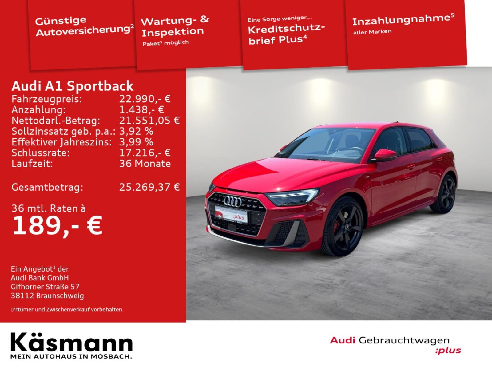 Audi A1 Sportback – Bild 2