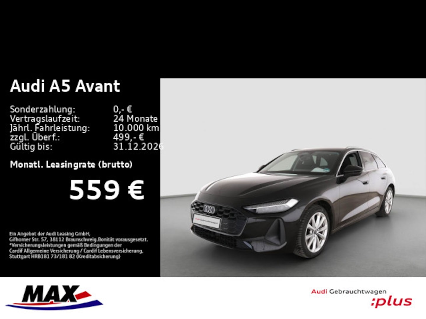 Bild über Audi A5 Avant e-hybrid e-hybrid quattro 220 kW S tronic - für weitere Informationen kontaktieren Sie den Audi Partner