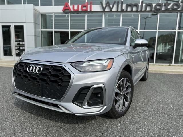 Used 2022 Audi Q5 Premium Plus with VIN WA1EAAFY3N2114893 for sale in Wilmington, DE