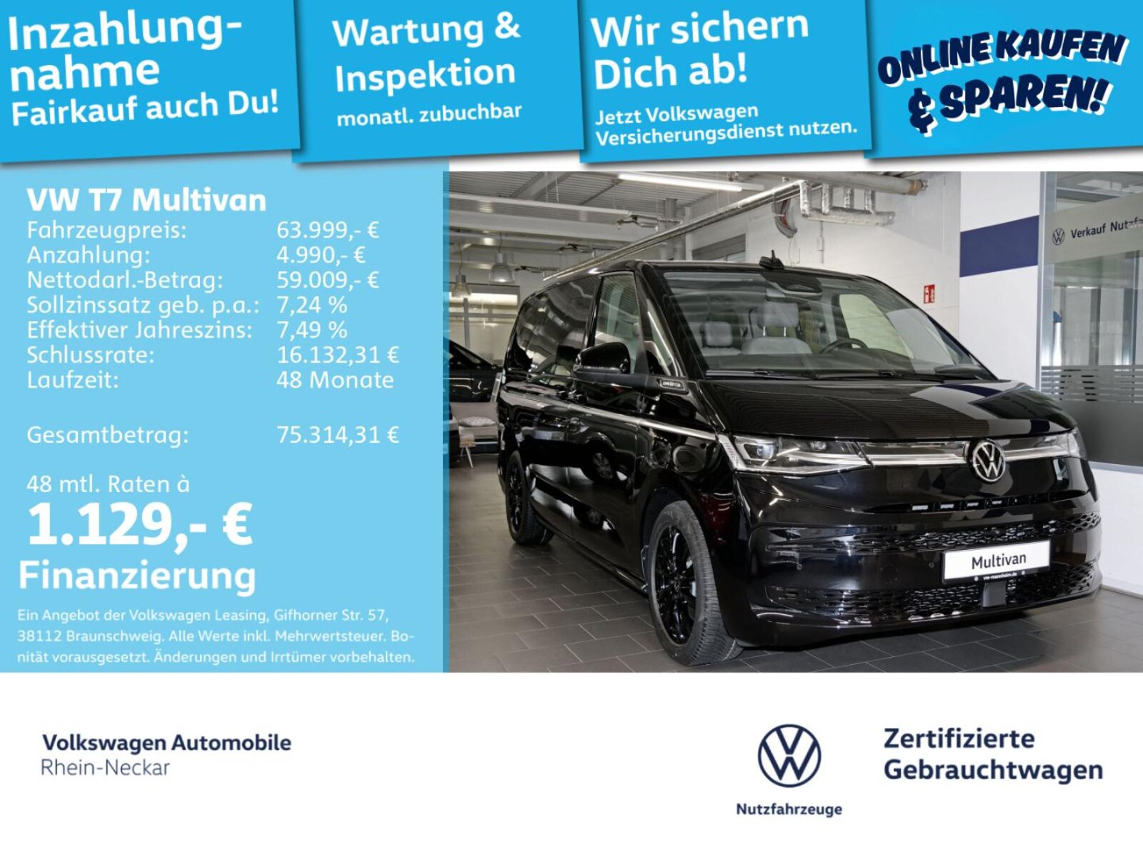 Volkswagen Multivan Langversion – Bild 2