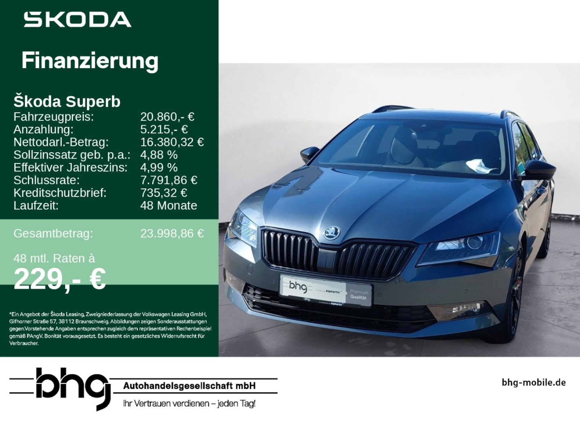 Skoda Superb Combi Ambition