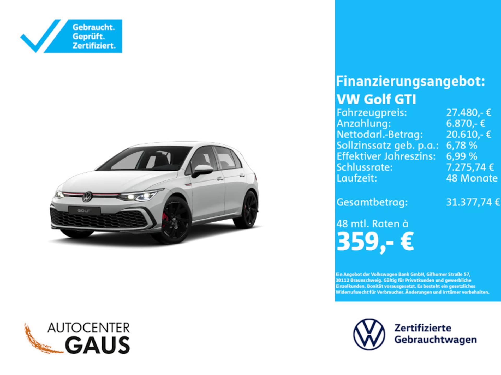 Volkswagen Golf GTI