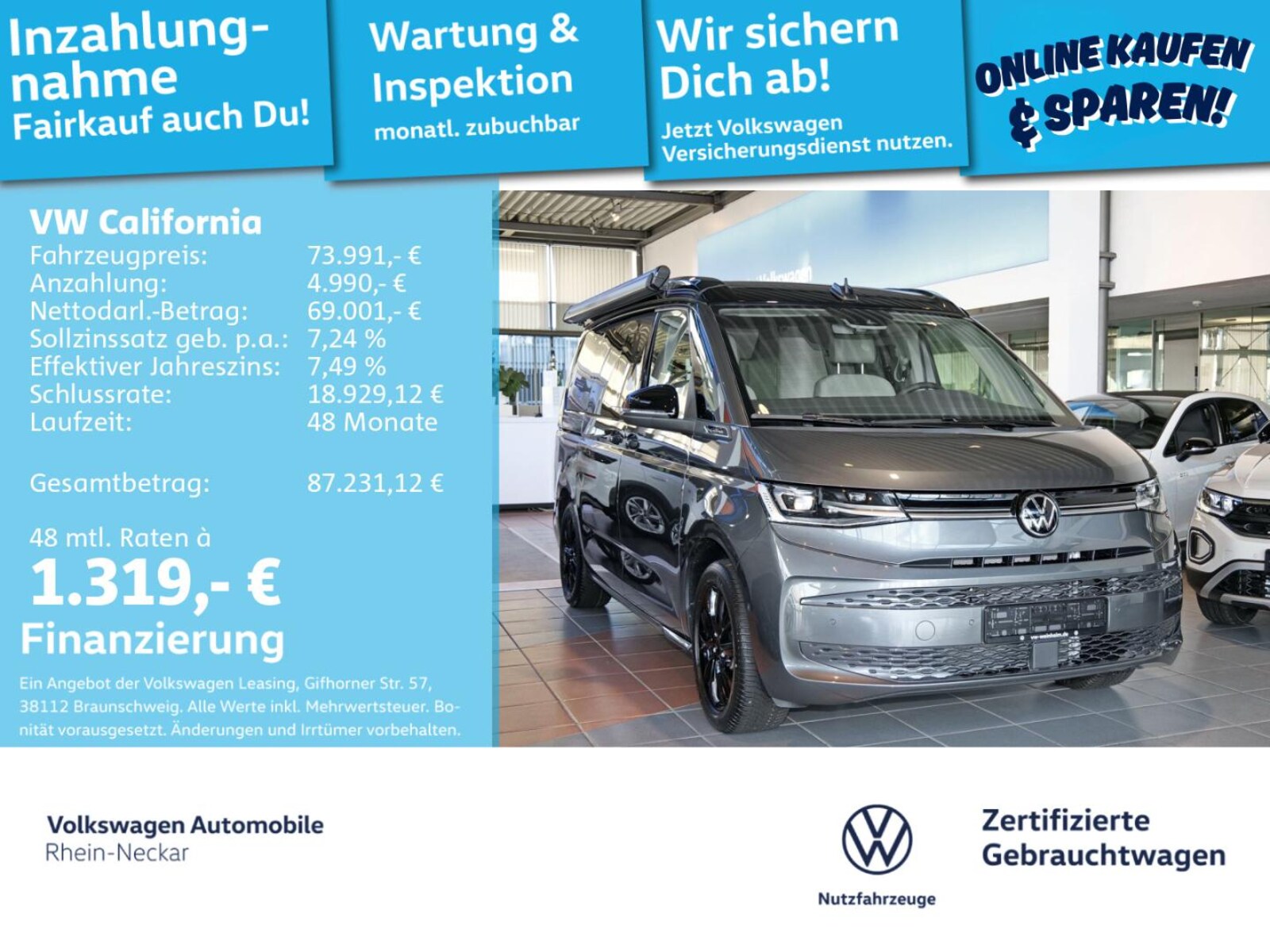 Volkswagen California – Bild 2