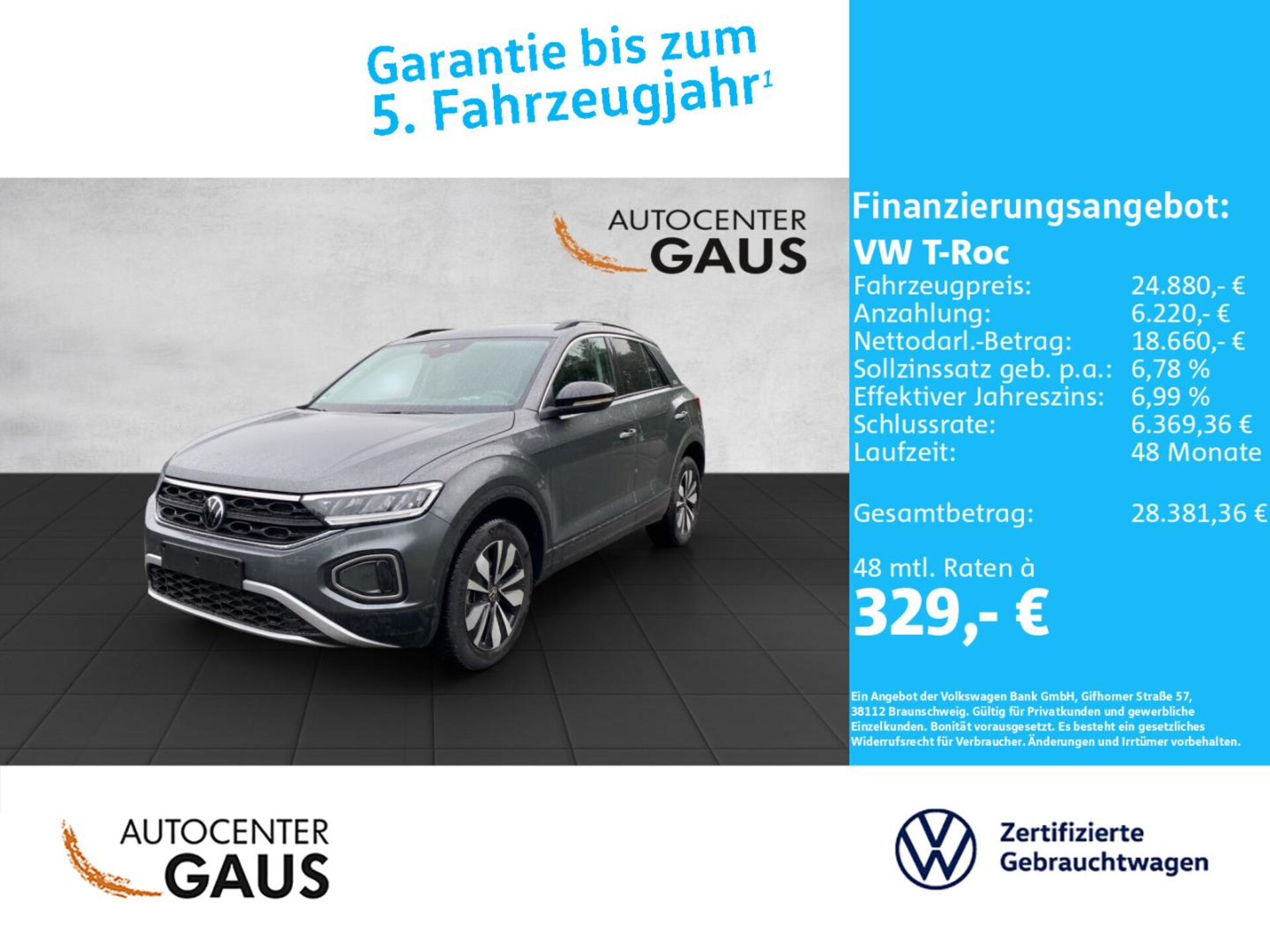 Volkswagen T-Roc Life