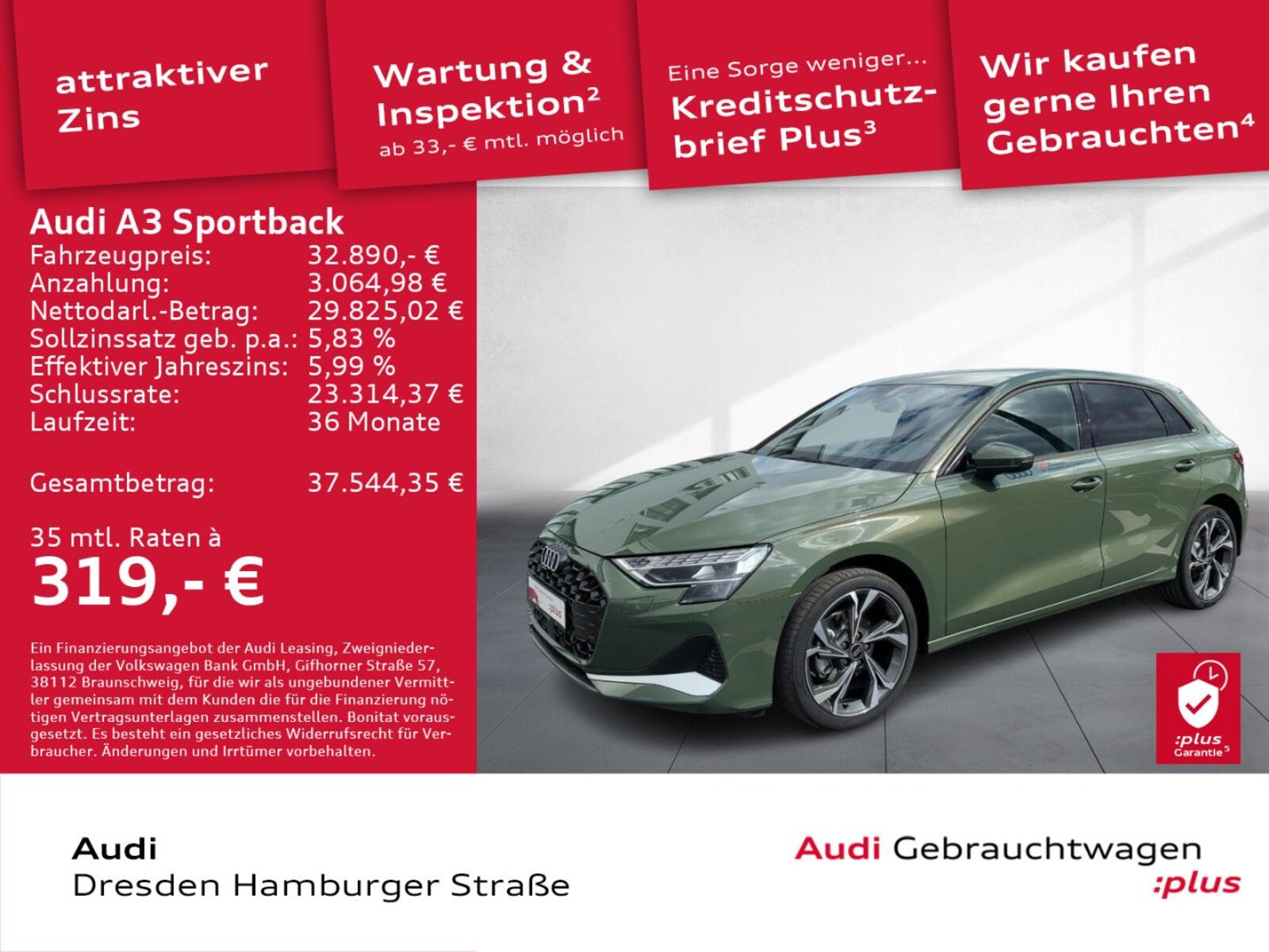 Audi A3 Sportback – Bild 2