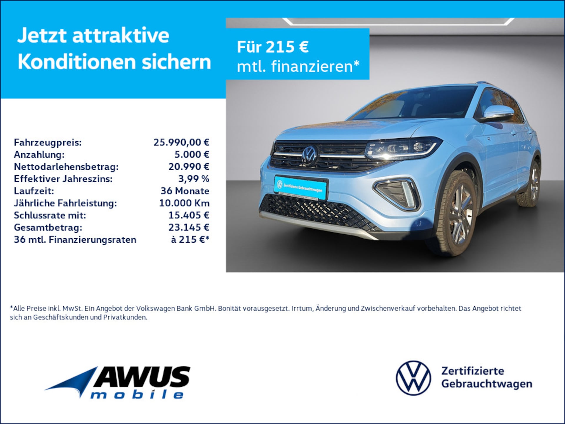 Volkswagen T-Cross R-Line