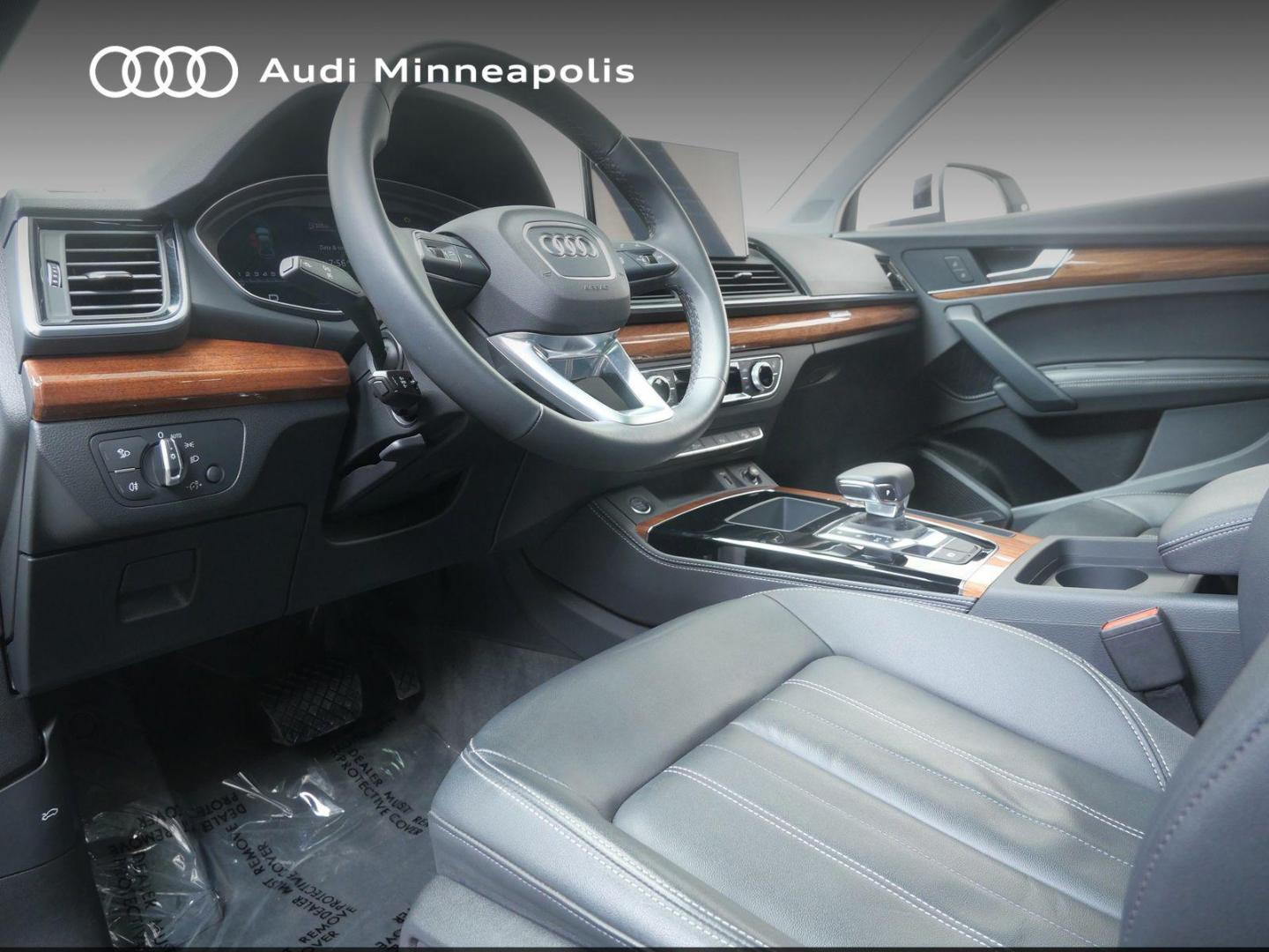 Certified 2023 Audi Q5 Premium Plus with VIN WA1EAAFY0P2142640 for sale in Minneapolis, Minnesota
