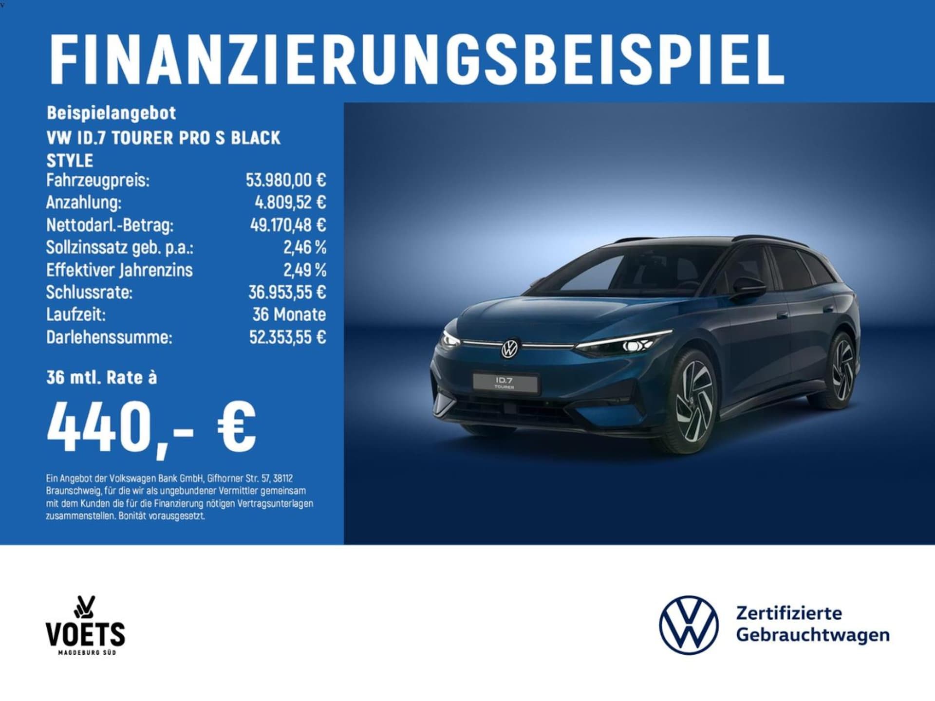 Volkswagen ID.7 Tourer Pro S