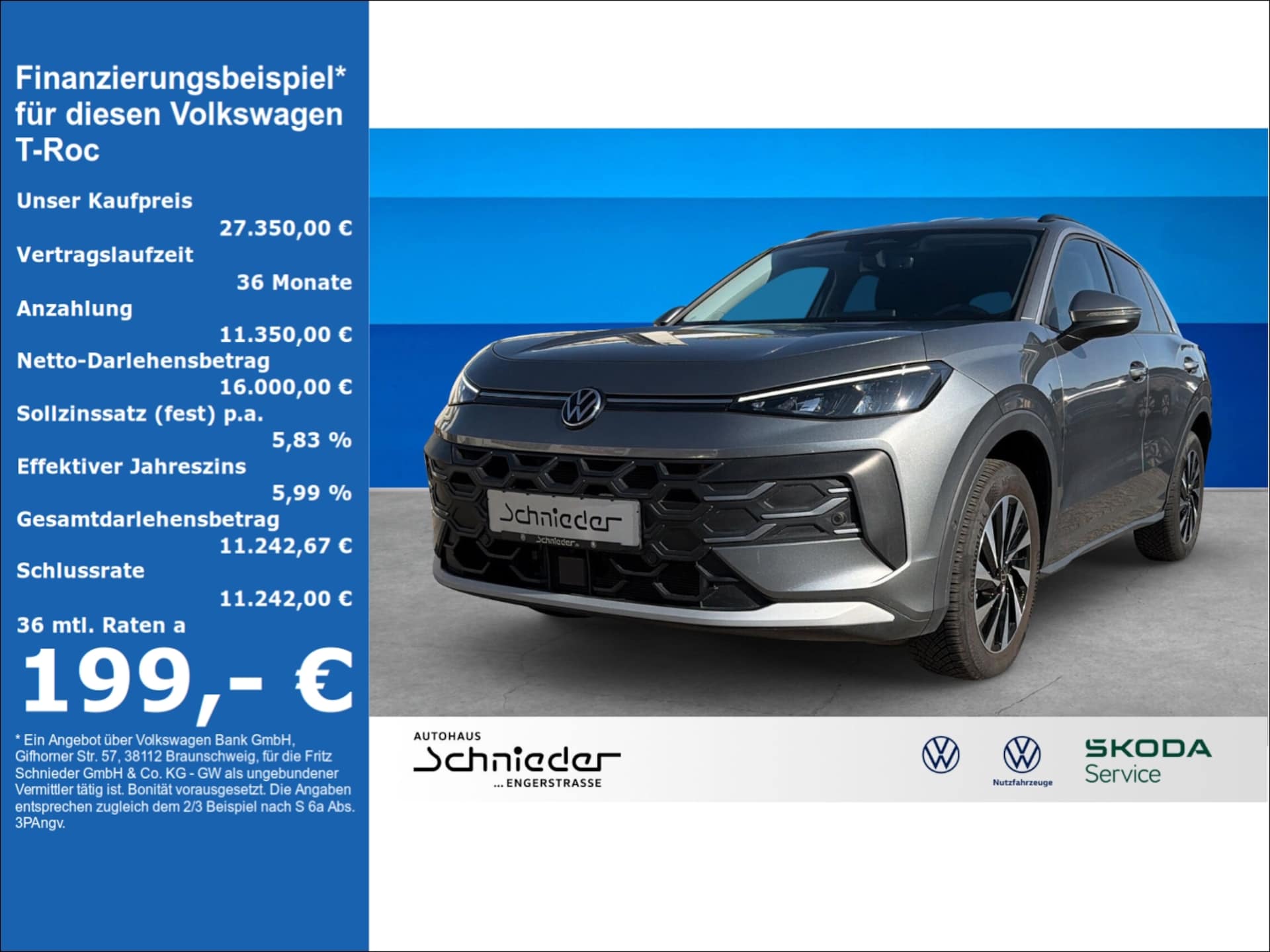 Volkswagen T-Roc 2026