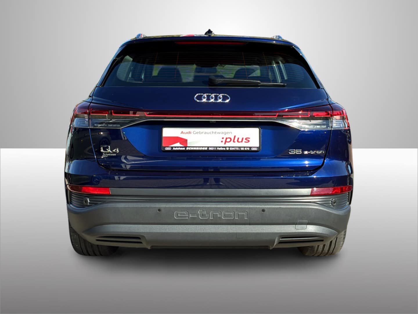 Bild über Audi Q4 e-tron 35 e-tron - für weitere Informationen kontaktieren Sie den Audi Partner