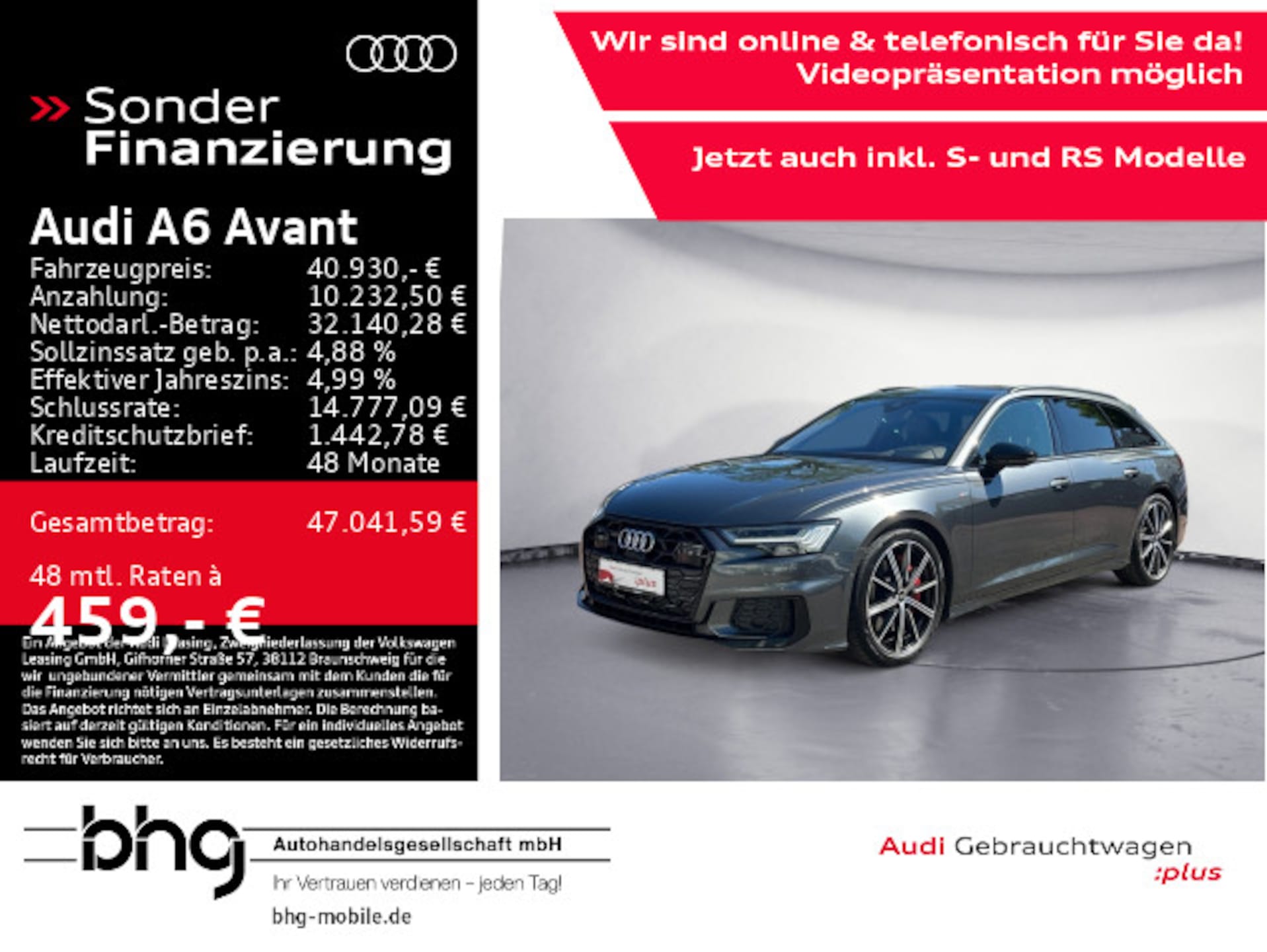 Audi A6 Avant TFSI e Design
