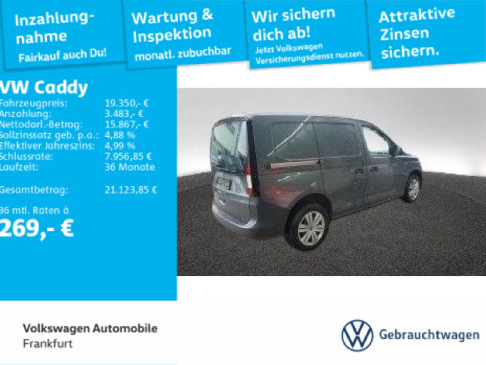 Volkswagen Caddy Cargo – Bild 2