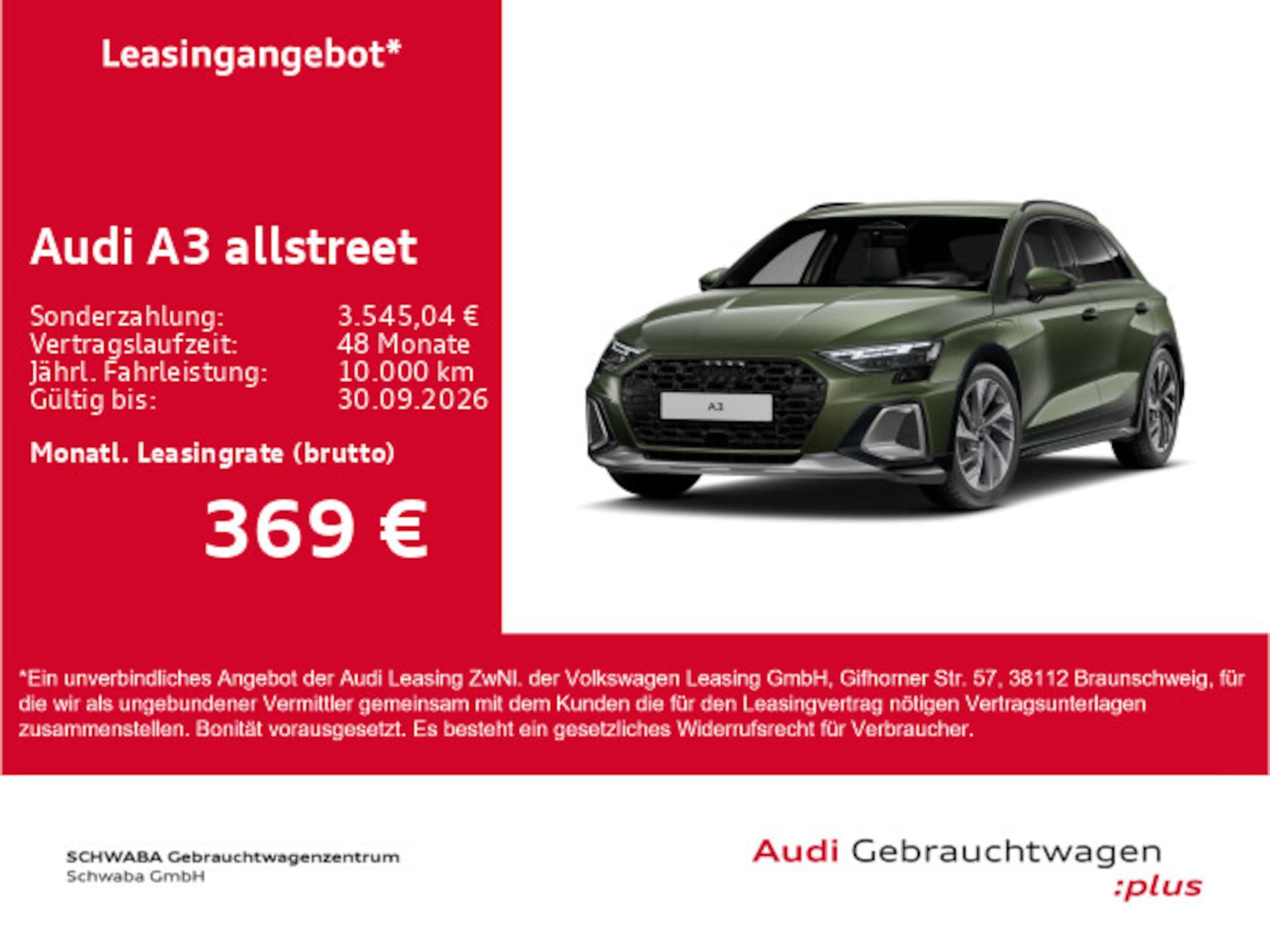 Audi A3 allstreet TFSI e