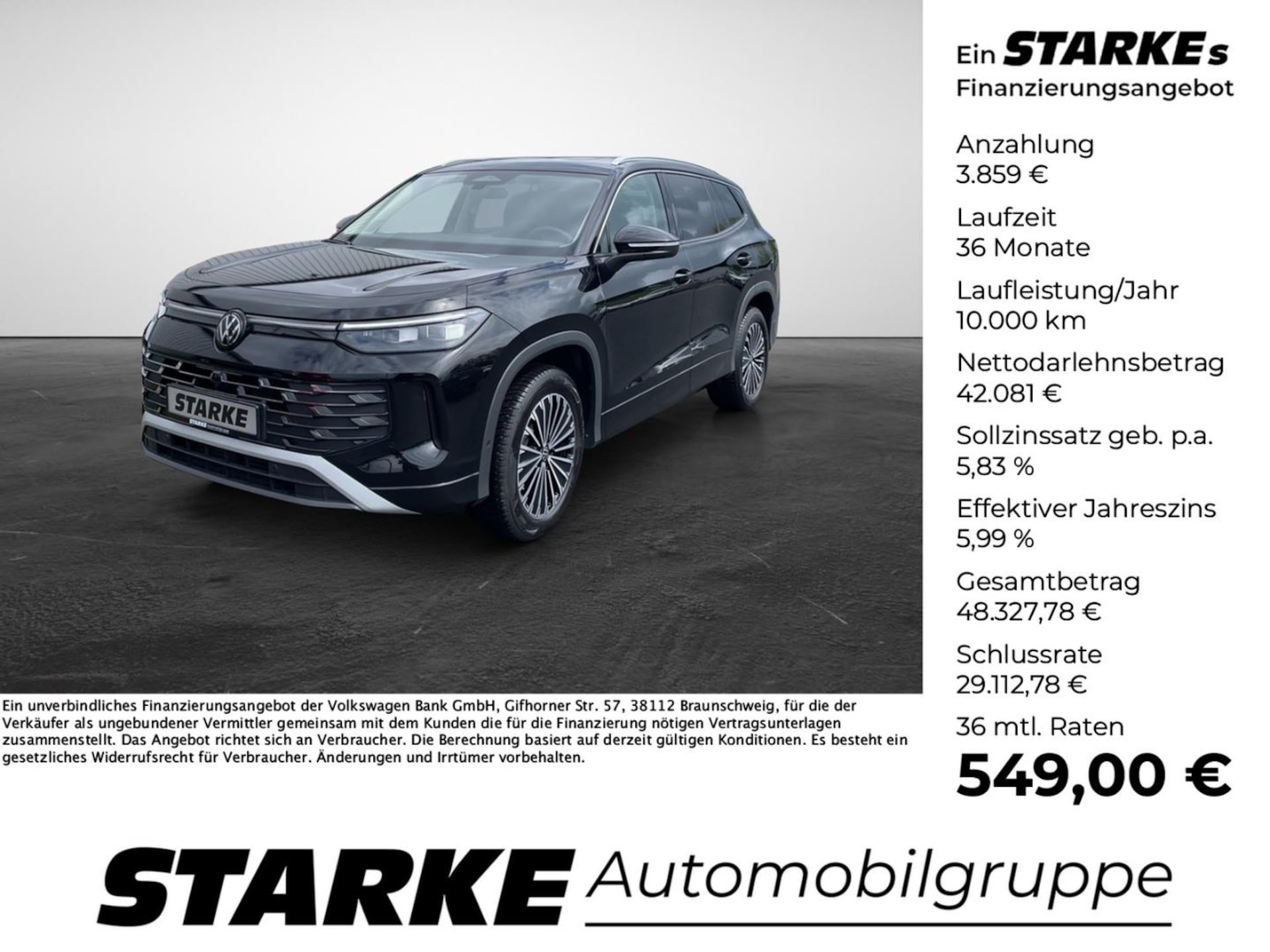 Volkswagen Tayron Elegance