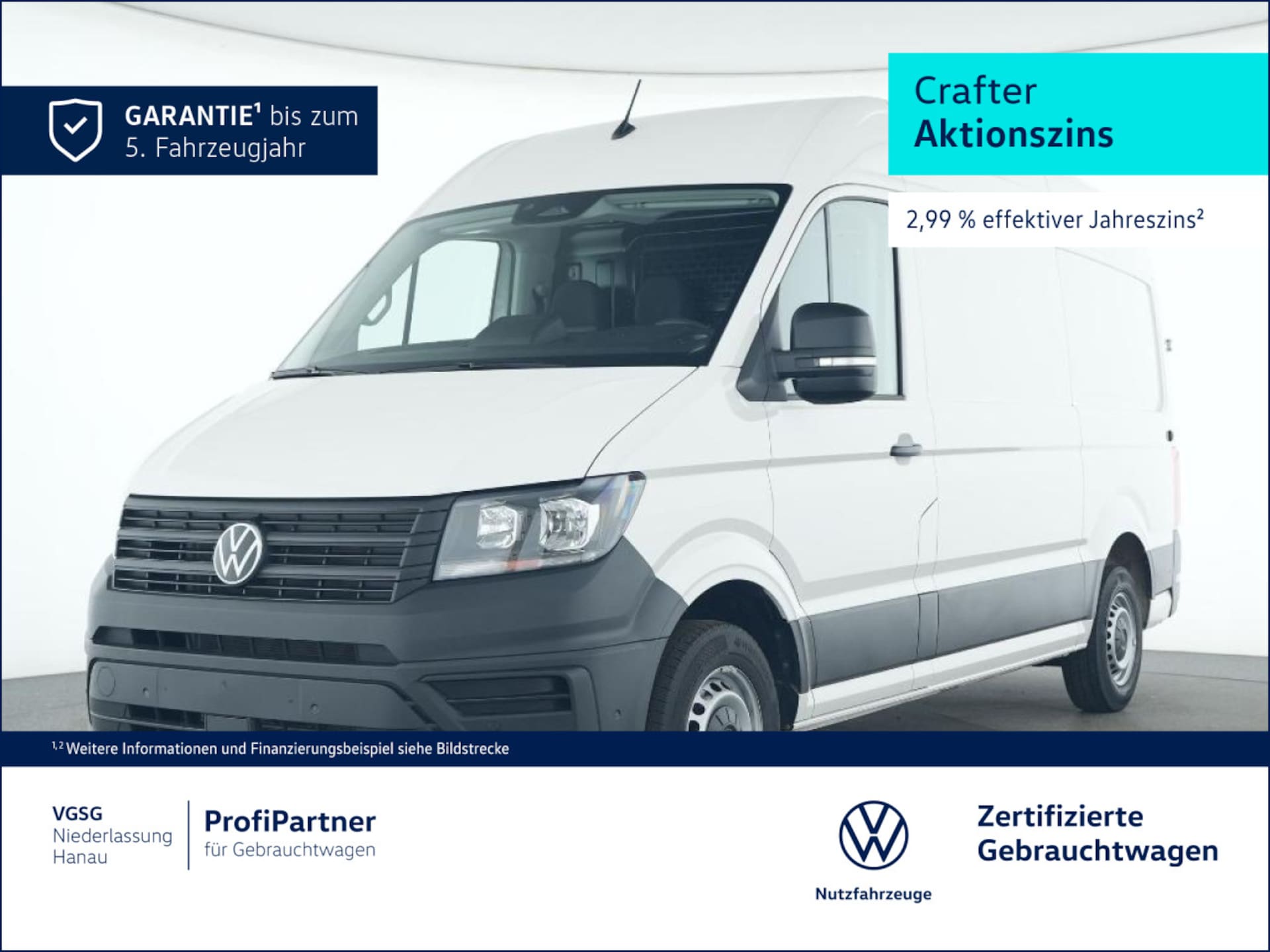 Volkswagen Crafter Kasten mittlerer Radstand