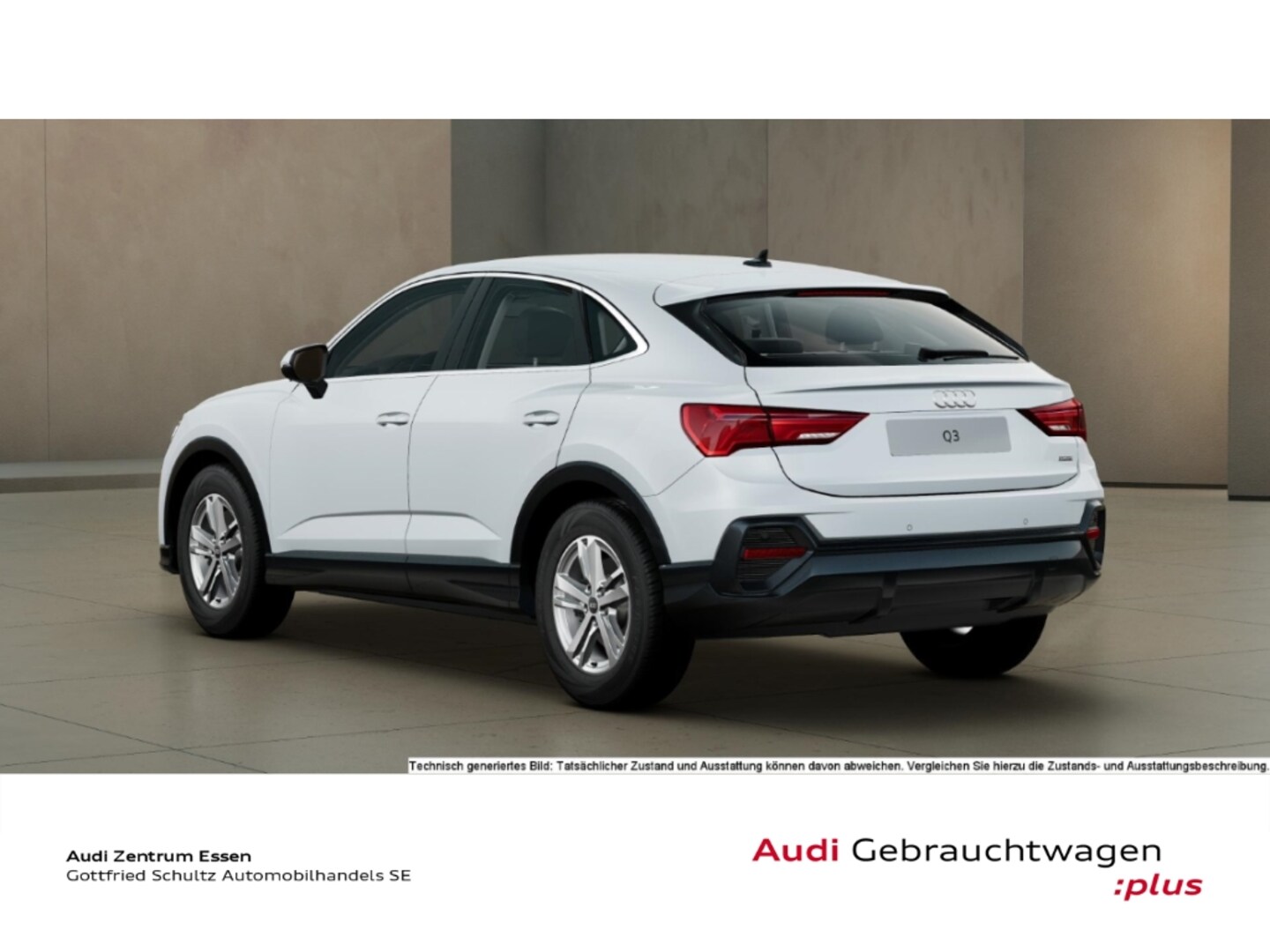 Bild über Audi Q3 Sportback 40 TDI quattro S tronic - für weitere Informationen kontaktieren Sie den Audi Partner
