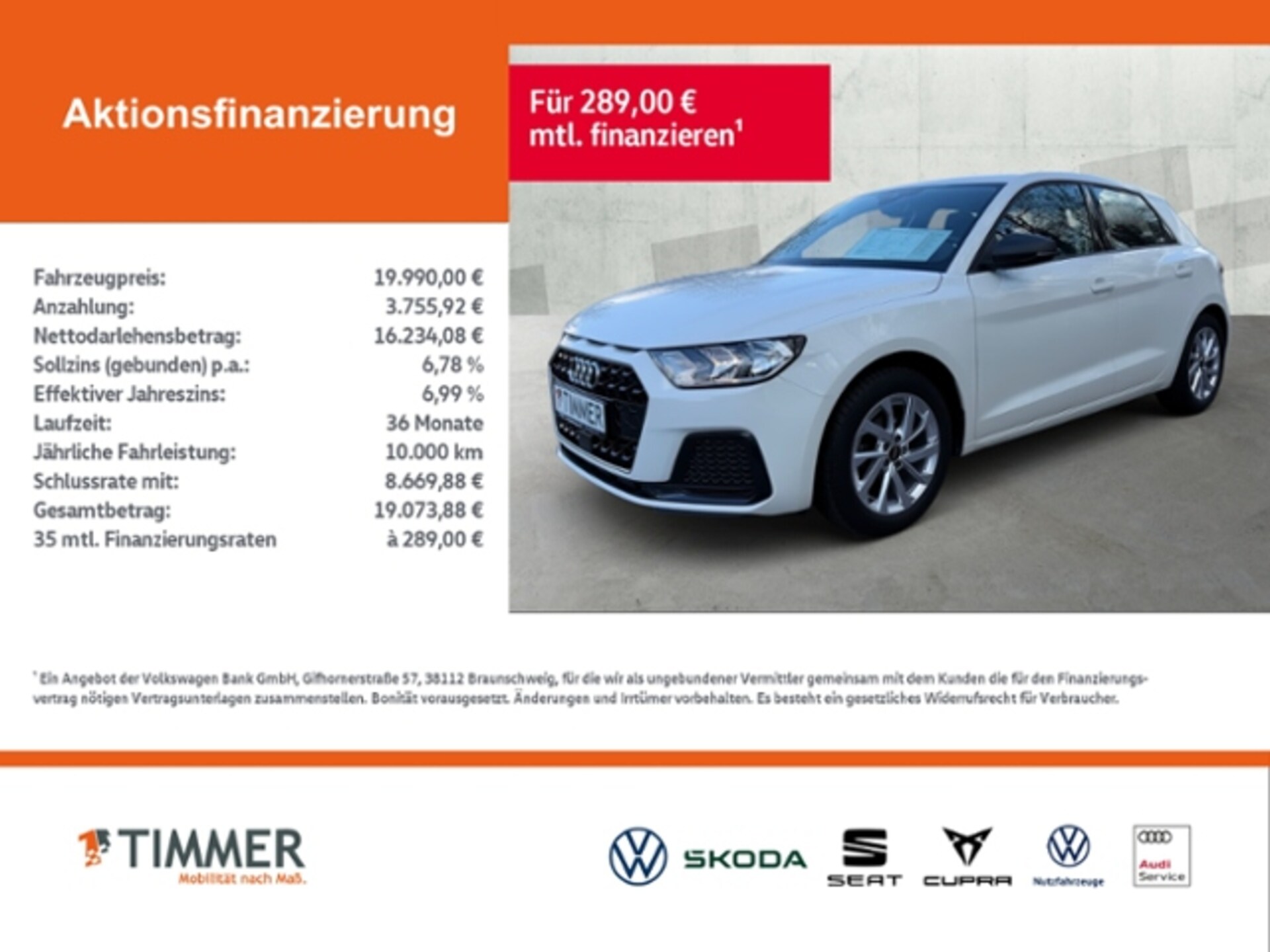 Audi A1 Sportback Advanced