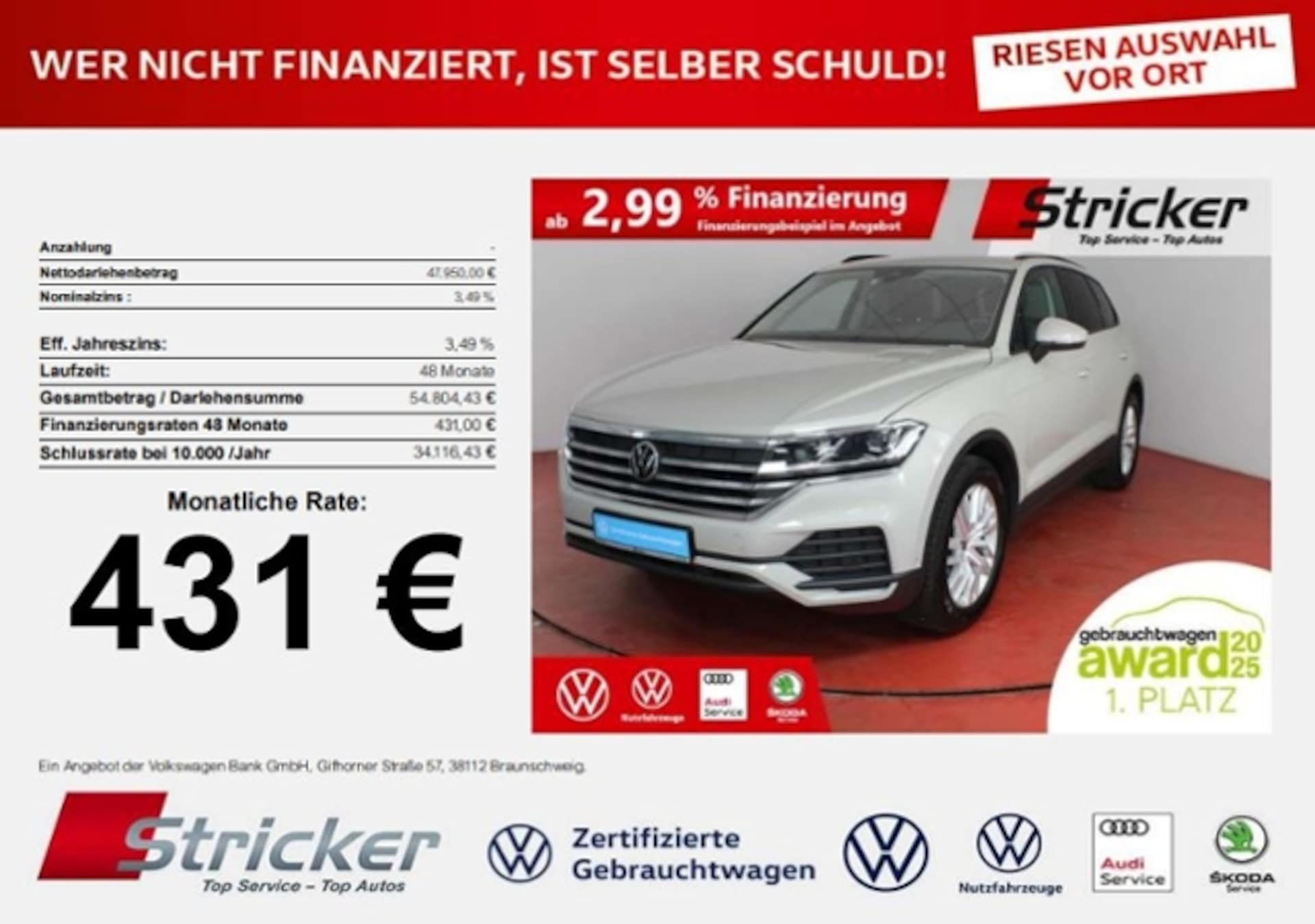 Volkswagen Touareg Basis-Modell