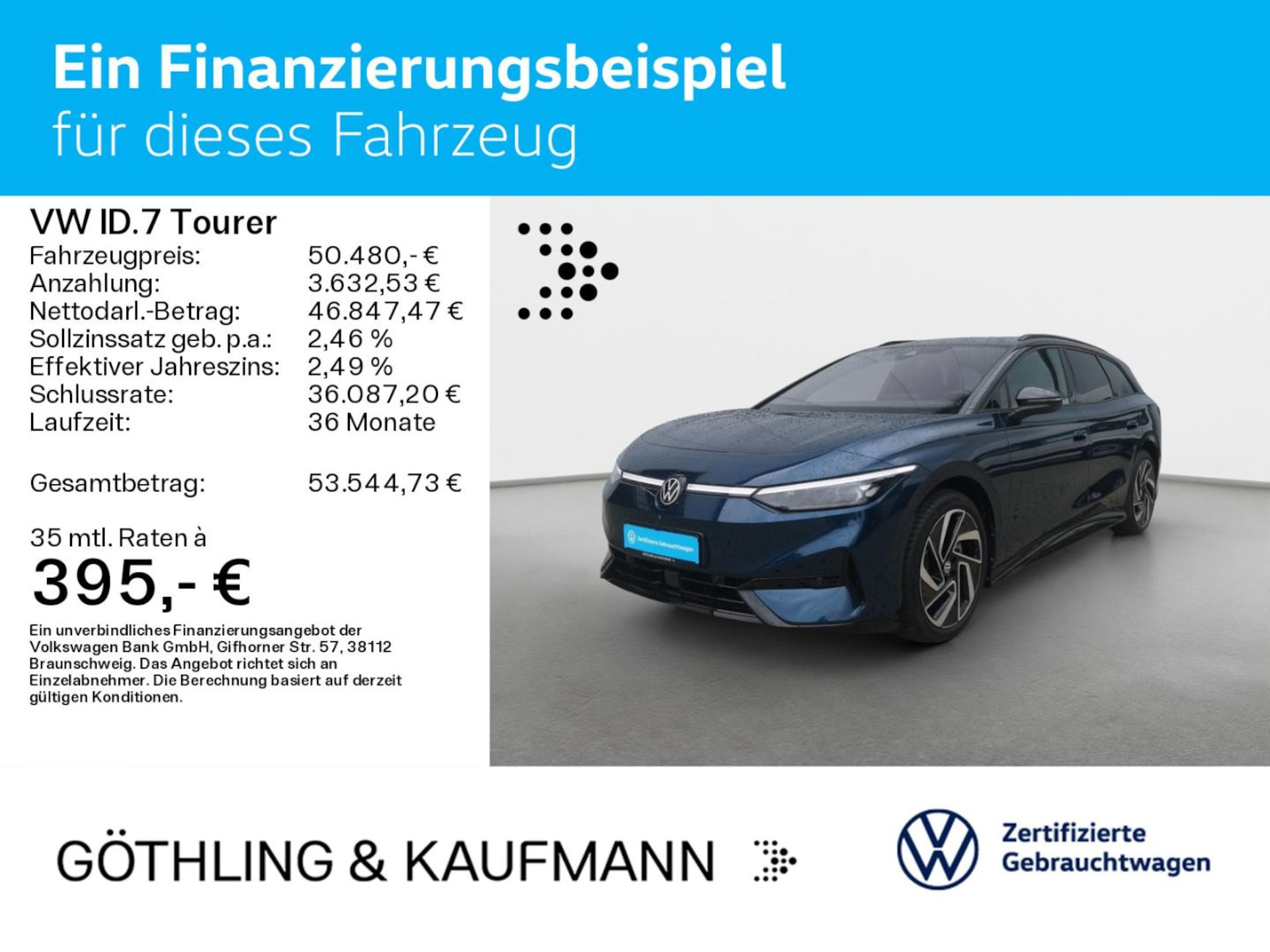 Volkswagen ID.7 Tourer Pro