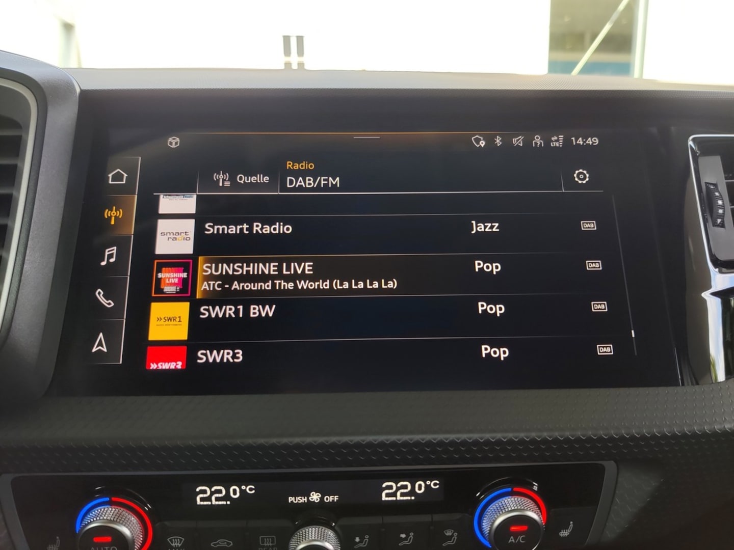 Bild über Audi A1 Sportback advanced 30 TFSI S tronic - für weitere Informationen kontaktieren Sie den Audi Partner