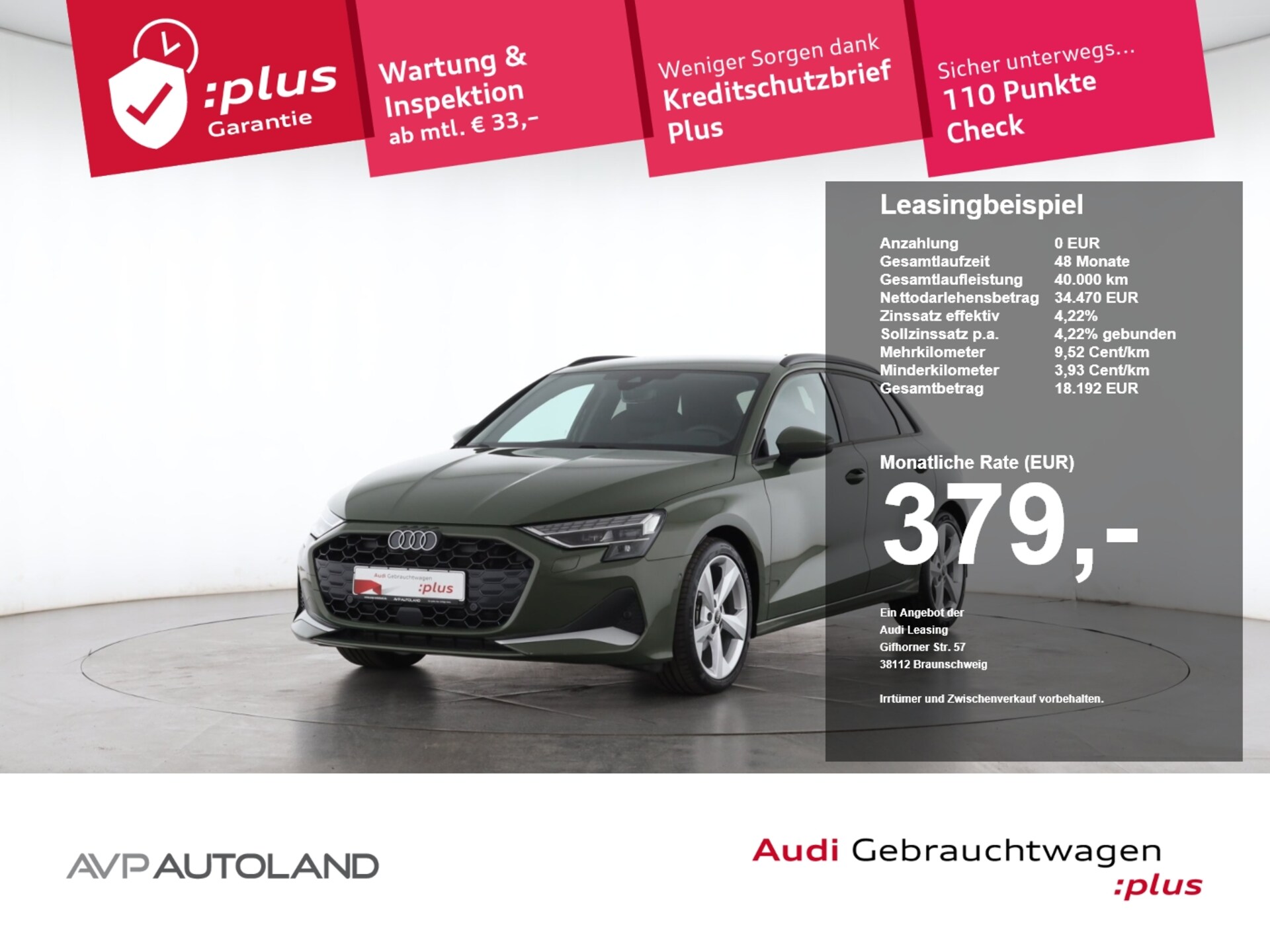 Audi A3 Sportback Advanced