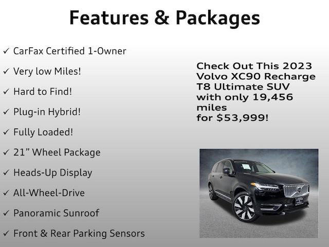 2023 Volvo XC90 Recharge Plug-In Hybrid