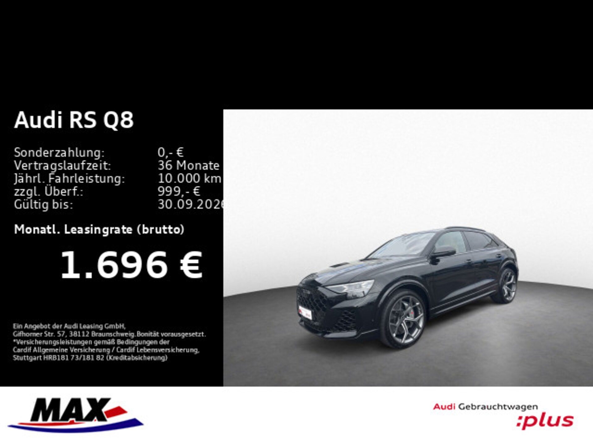 Audi RS Q8 SUV performance