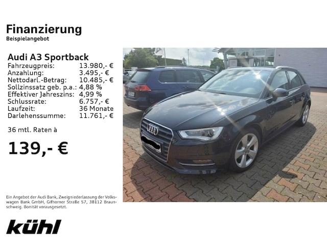 Image about Audi A3 Sportback Ambition TDI 6-Gang