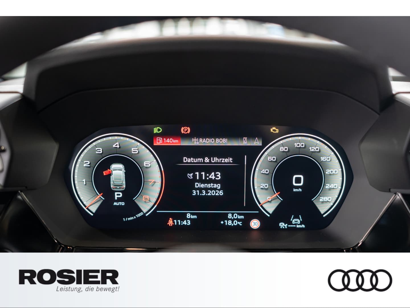 Bild über Audi A3 Sportback TFSI 110 kW S tronic - für weitere Informationen kontaktieren Sie den Audi Partner