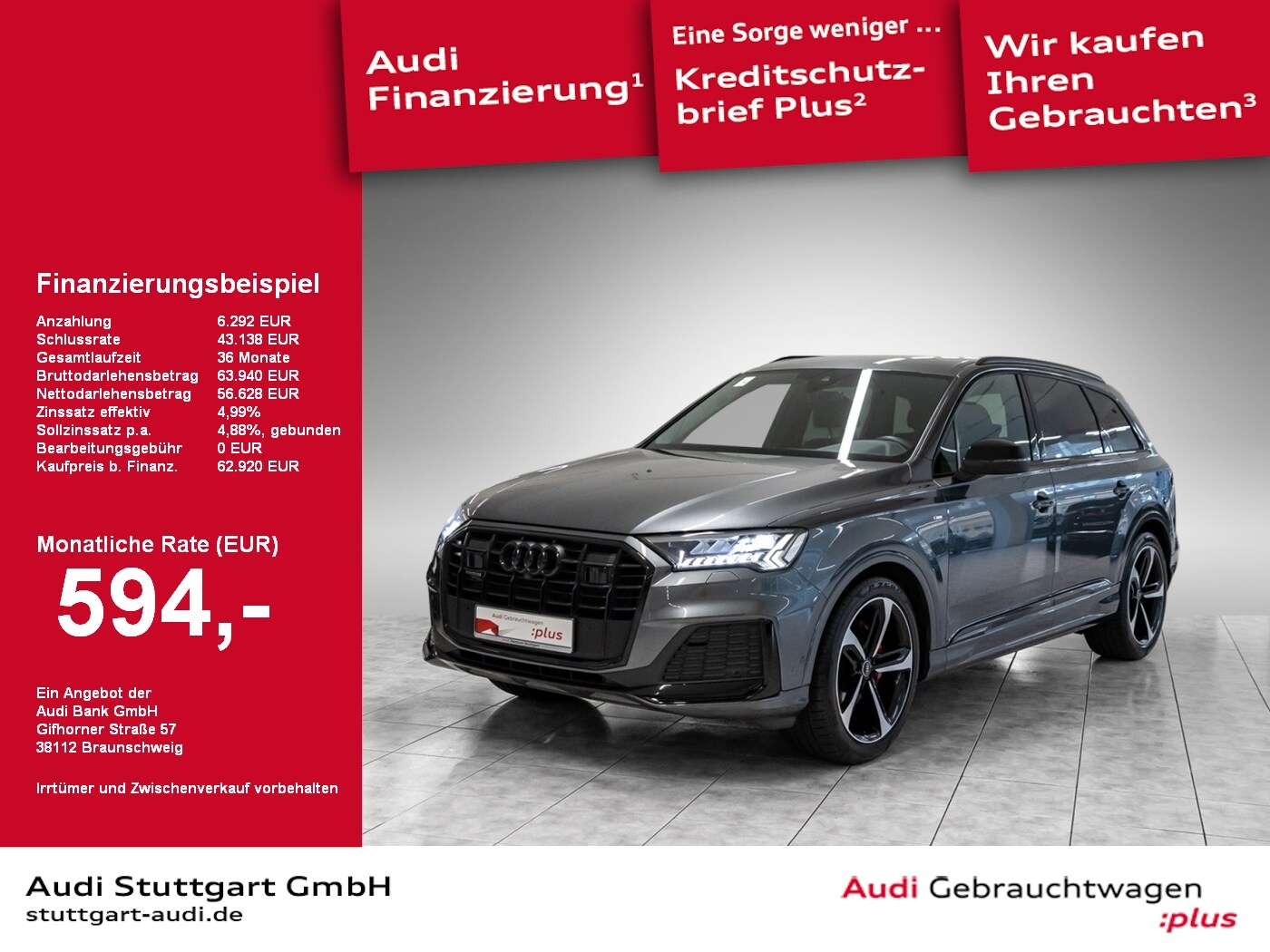 Image about Audi Q7 S line 50 TDI quattro tiptronic