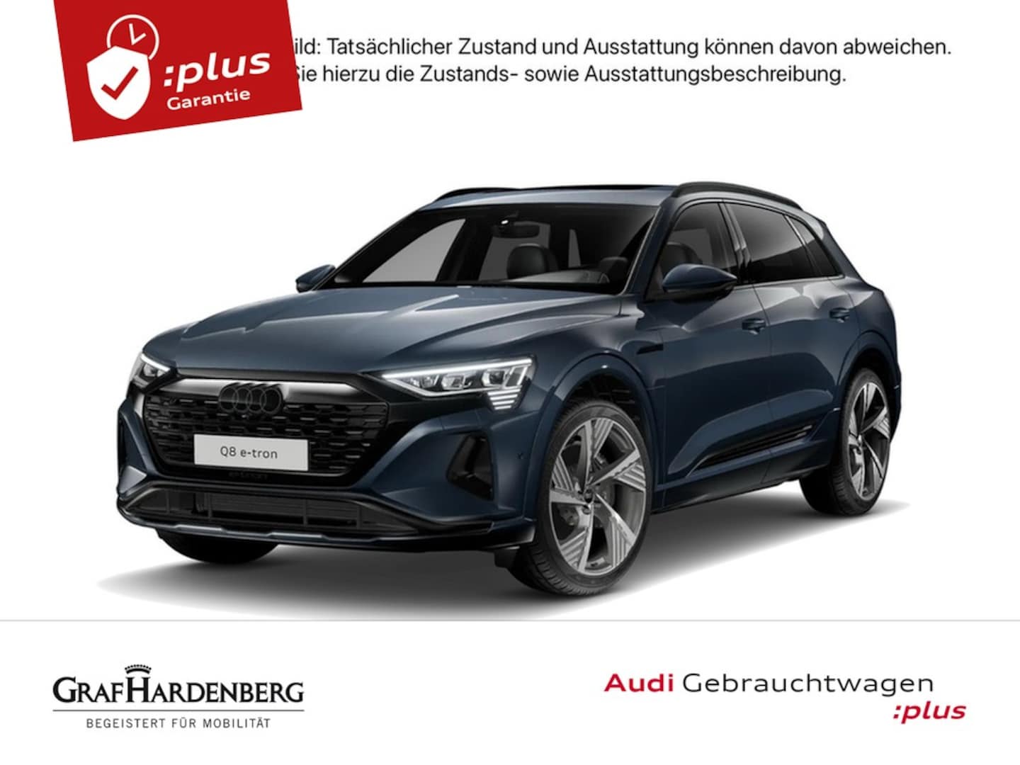 Bild über Audi Q8 e-tron advanced 55 e-tron quattro - für weitere Informationen kontaktieren Sie den Audi Partner