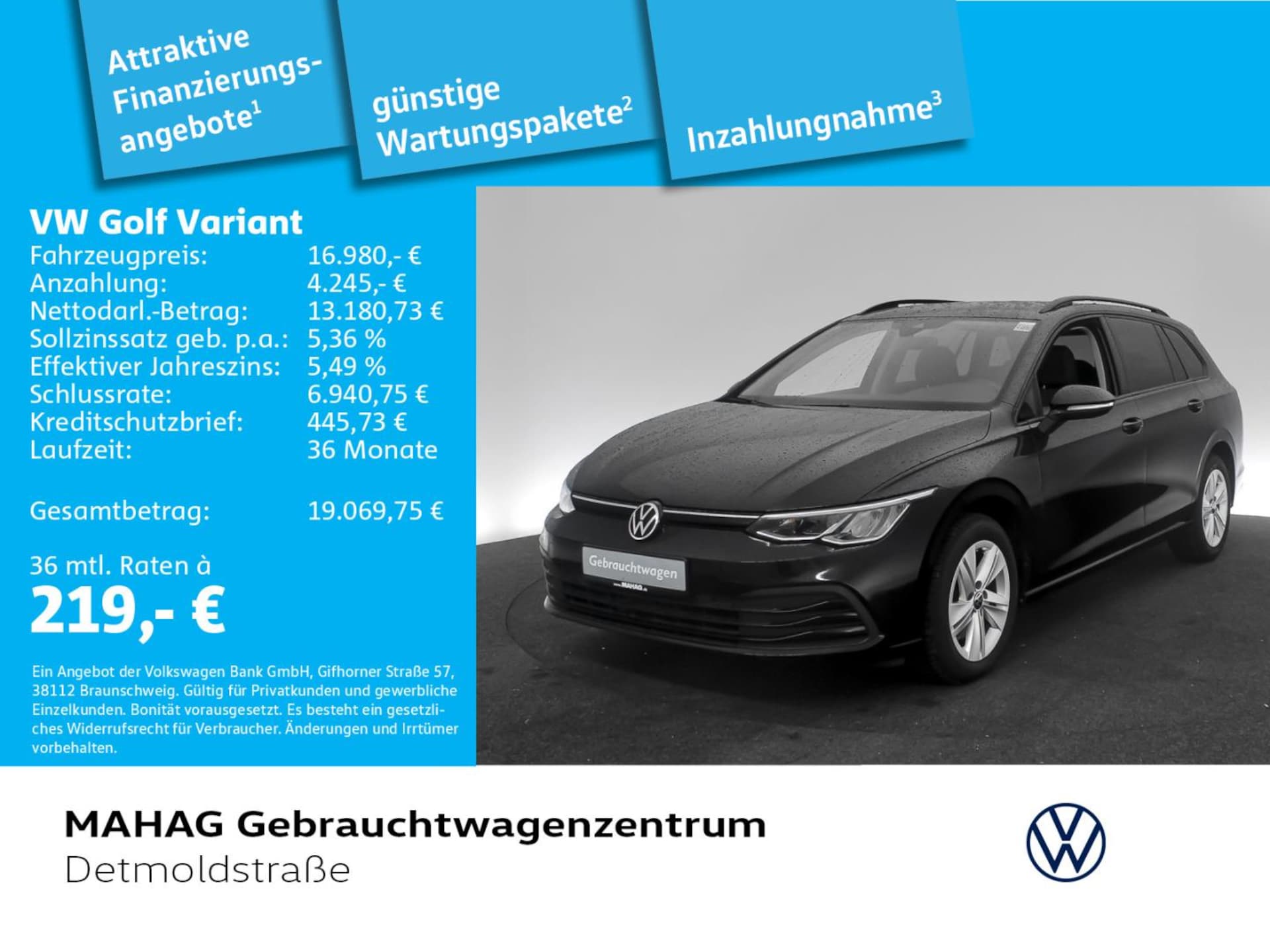 Volkswagen Golf Variant Life