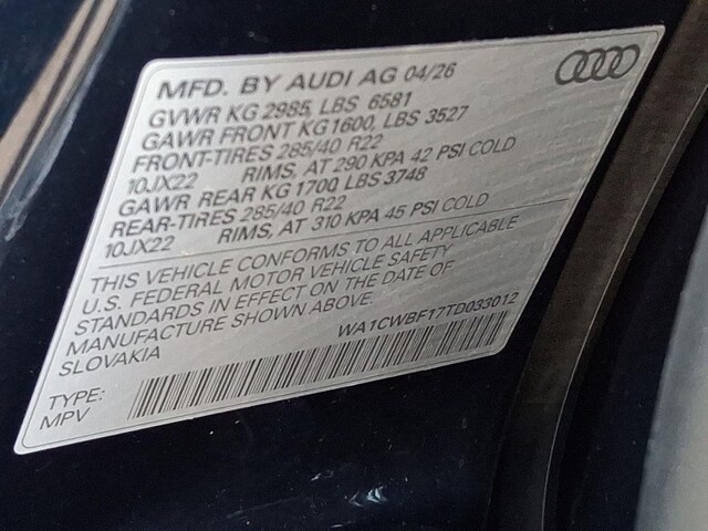 2026 Audi SQ8 Prestige - Photo 22