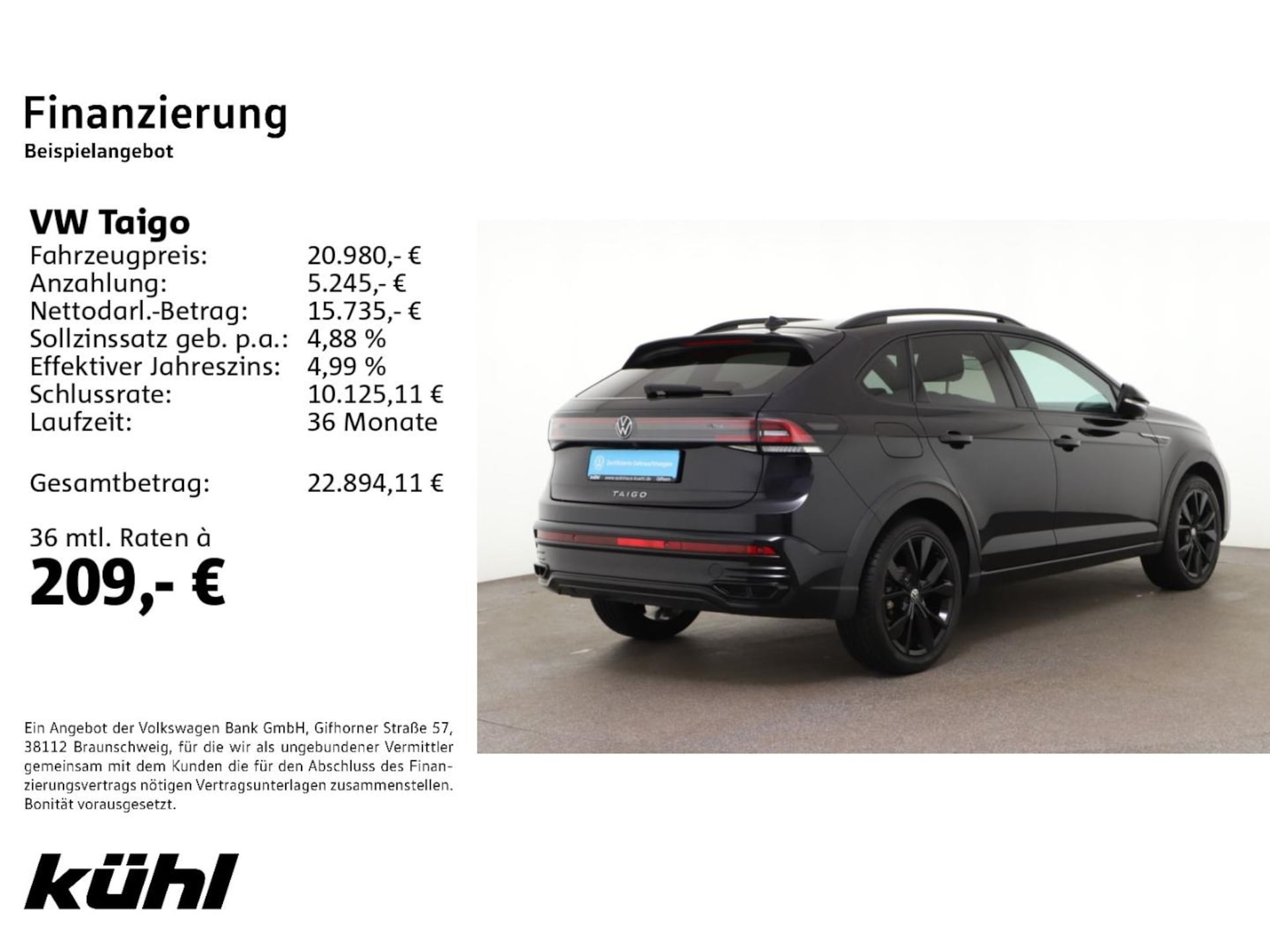 Volkswagen Taigo R-Line