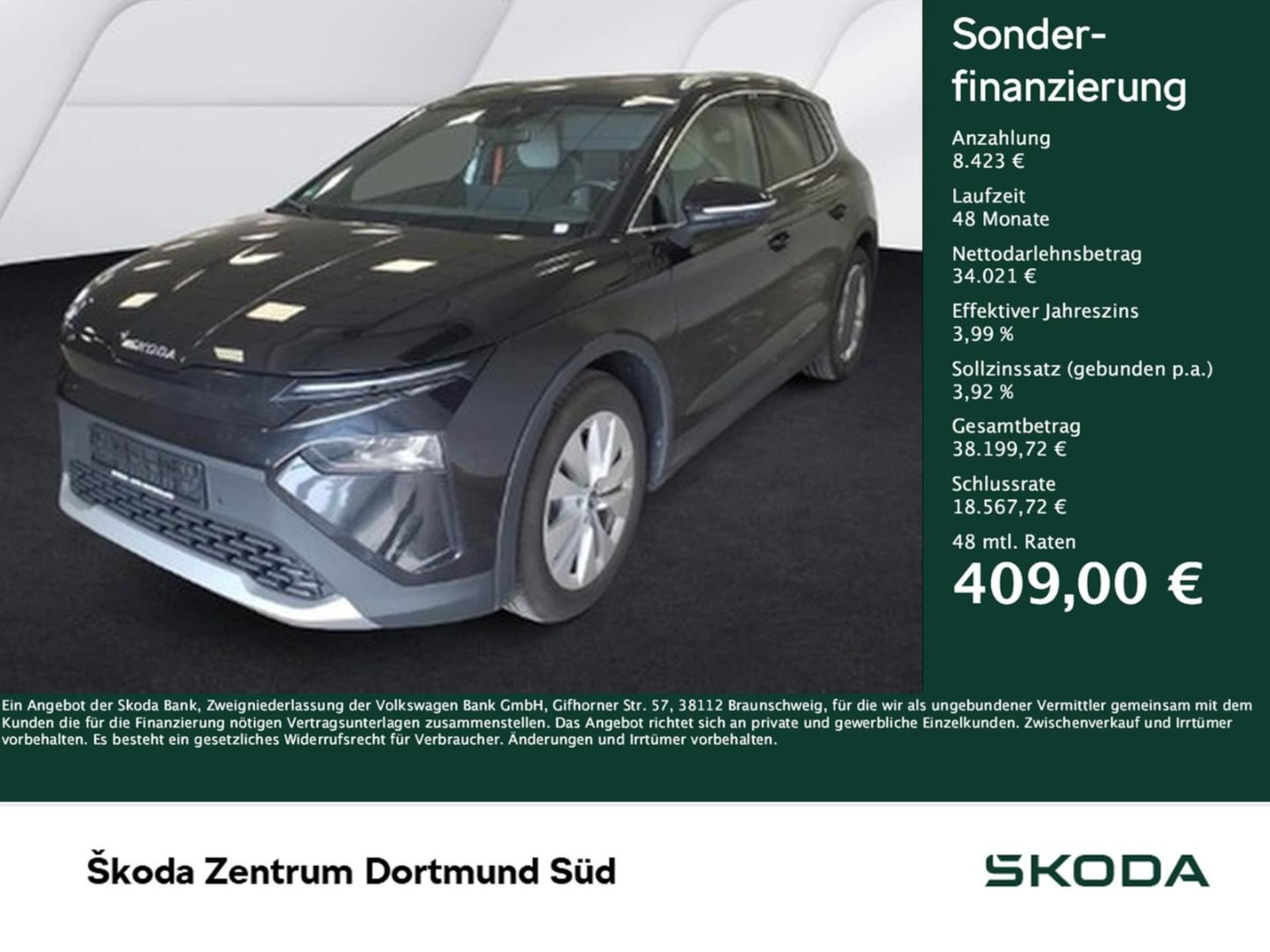 Skoda Elroq — Skoda Elroq ELROQ 85 LODGE WÄRMEPUMPE CAM ACC LM19 NAVI