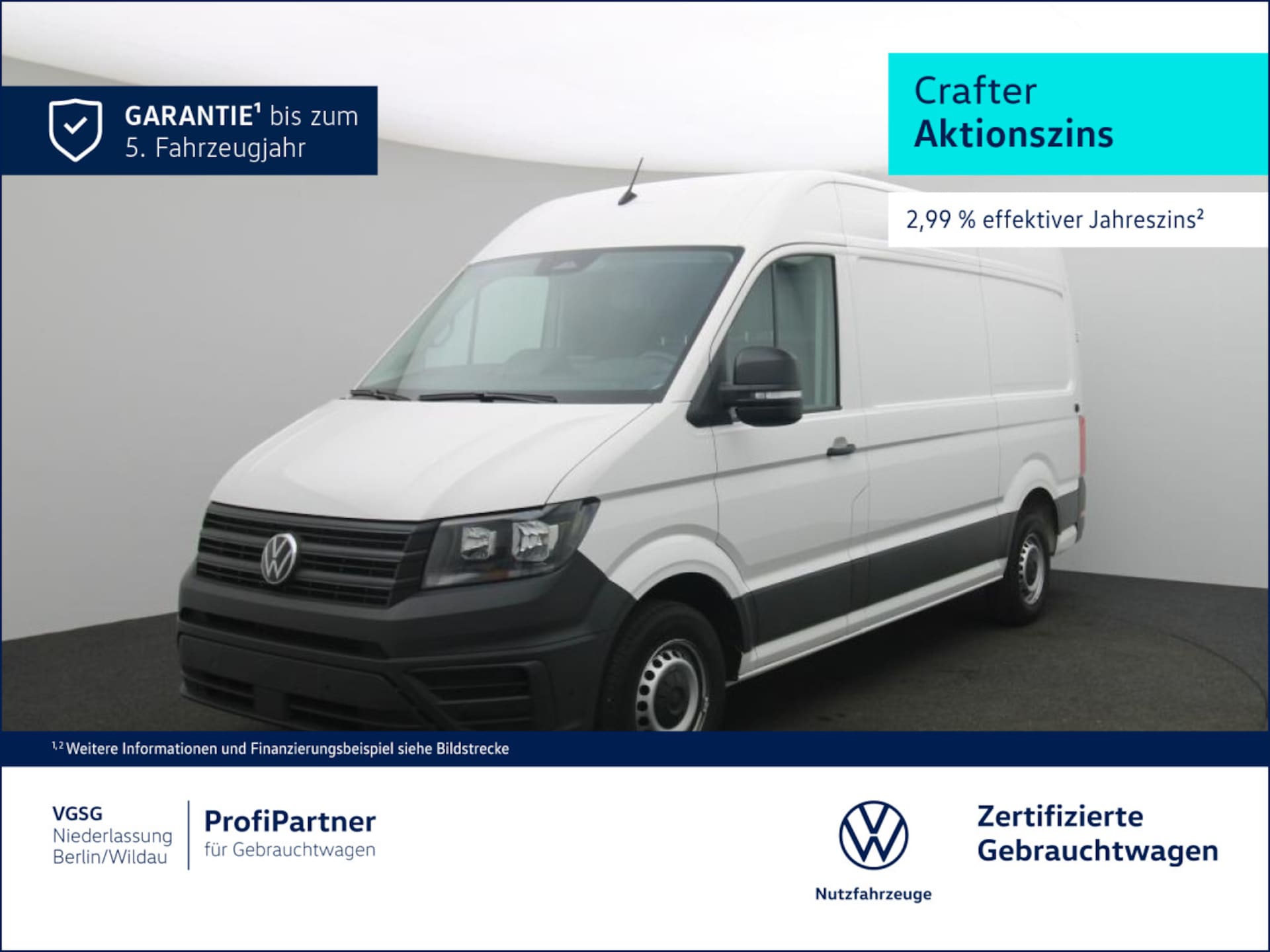 Volkswagen Crafter Kasten mittlerer Radstand