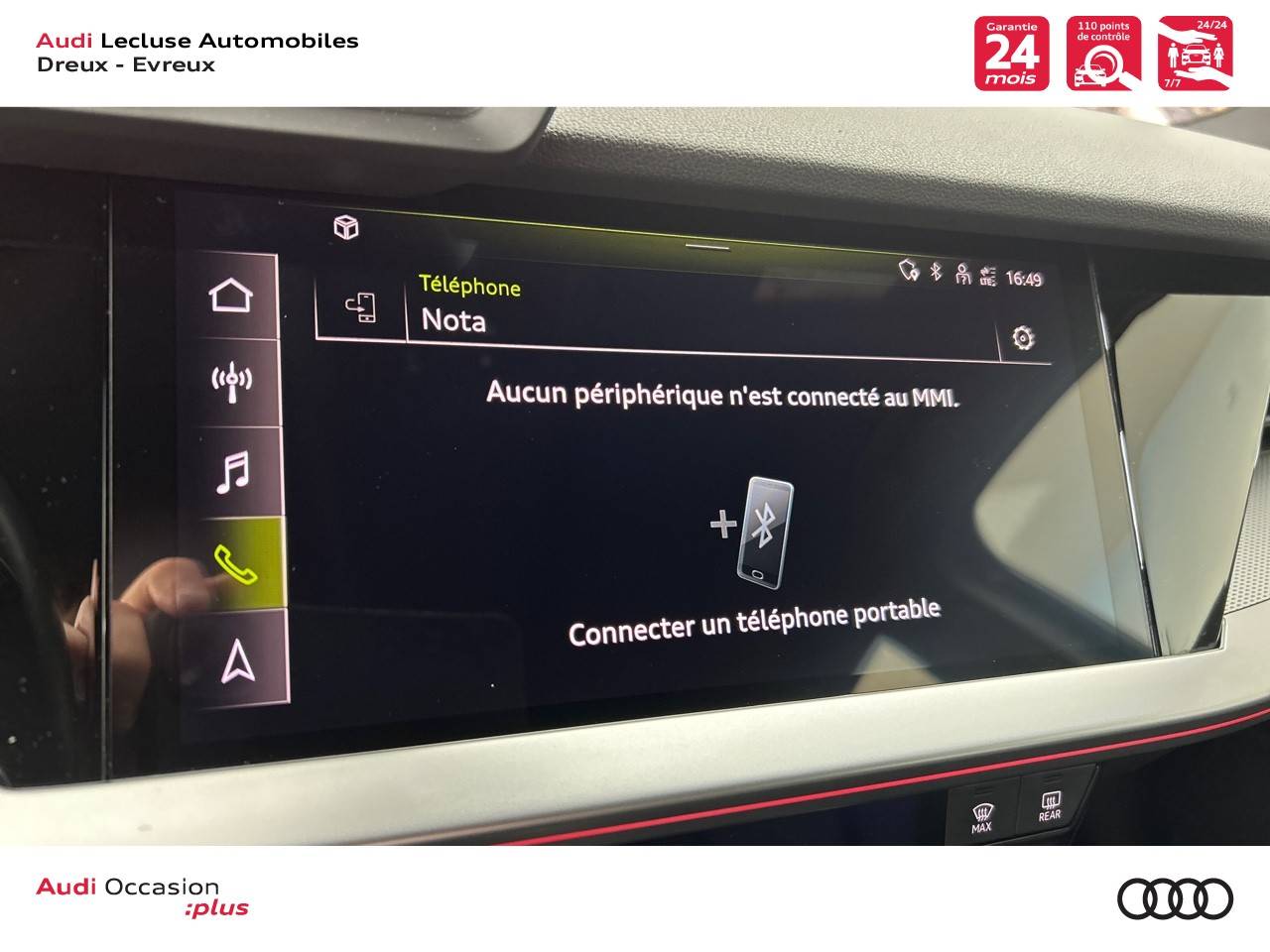 Image about Audi A3 Sportback TFSI e Design Luxe 40 TFSI e 150 kW (204 ch) S tronic